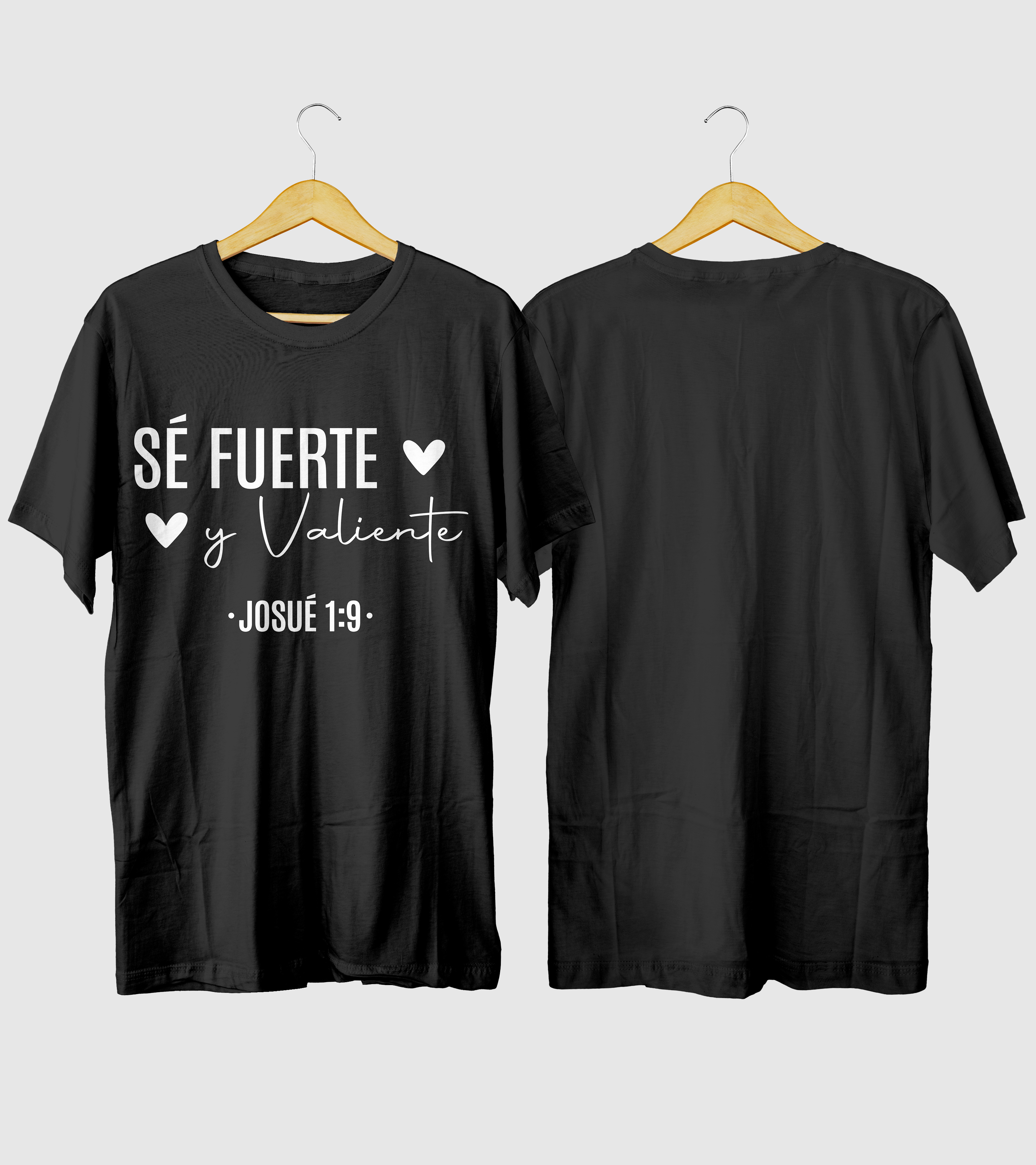 Polera Sé Fuerte Y Valiente Josué 1