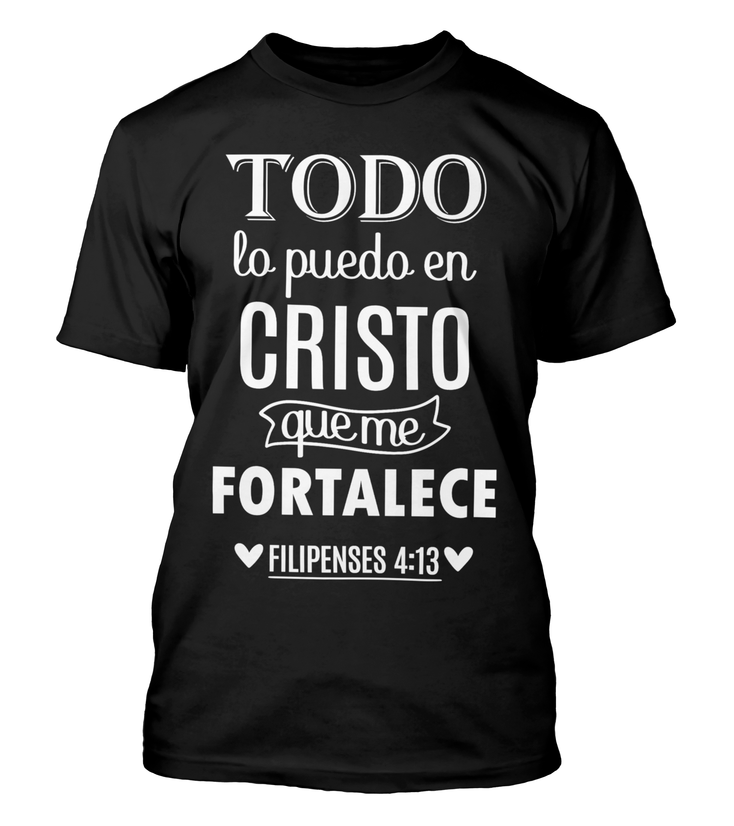 Polera Todo Lo Puedo En Cristo