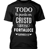Polera Todo Lo Puedo En Cristo