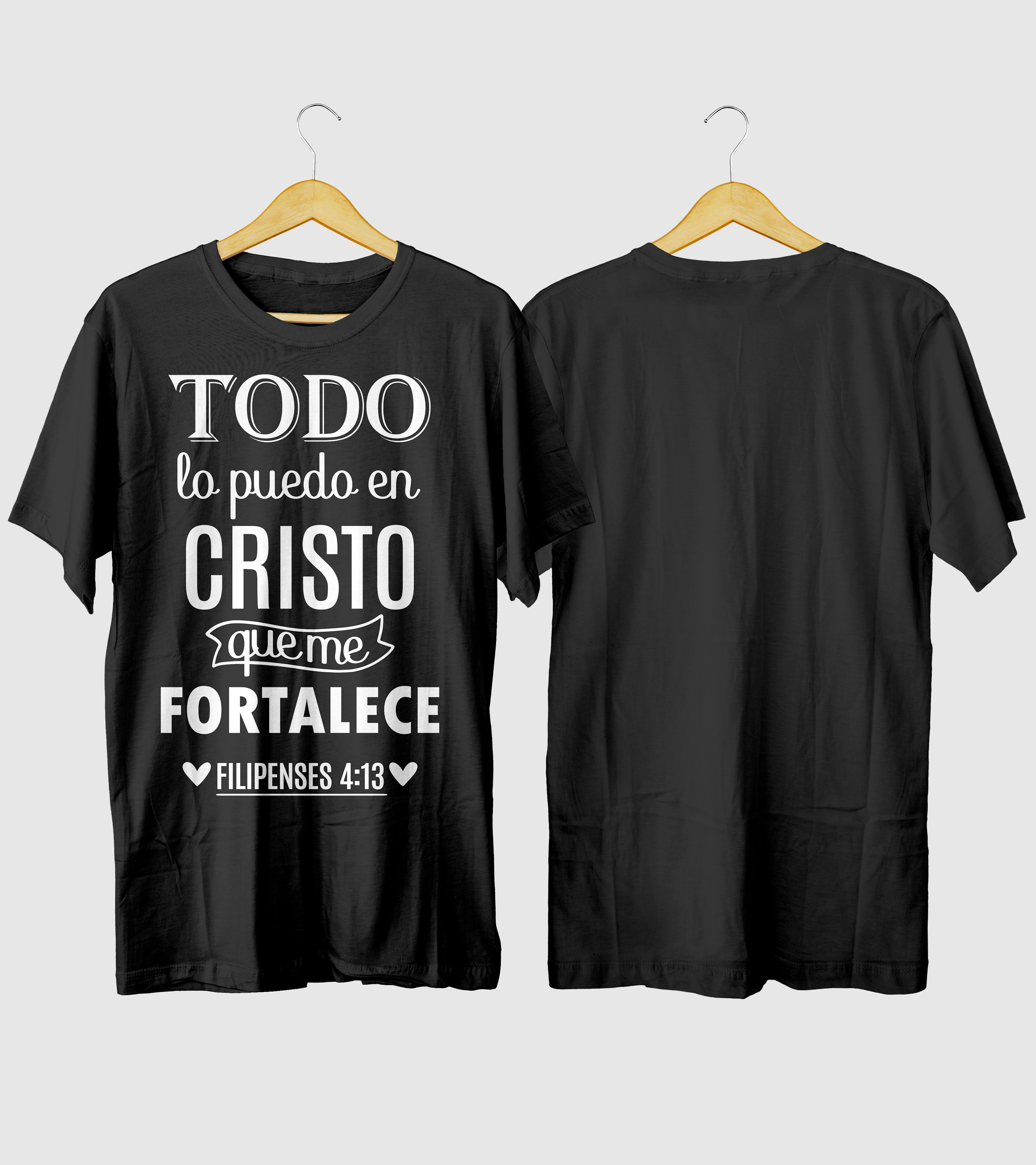 Polera Todo Lo Puedo En Cristo