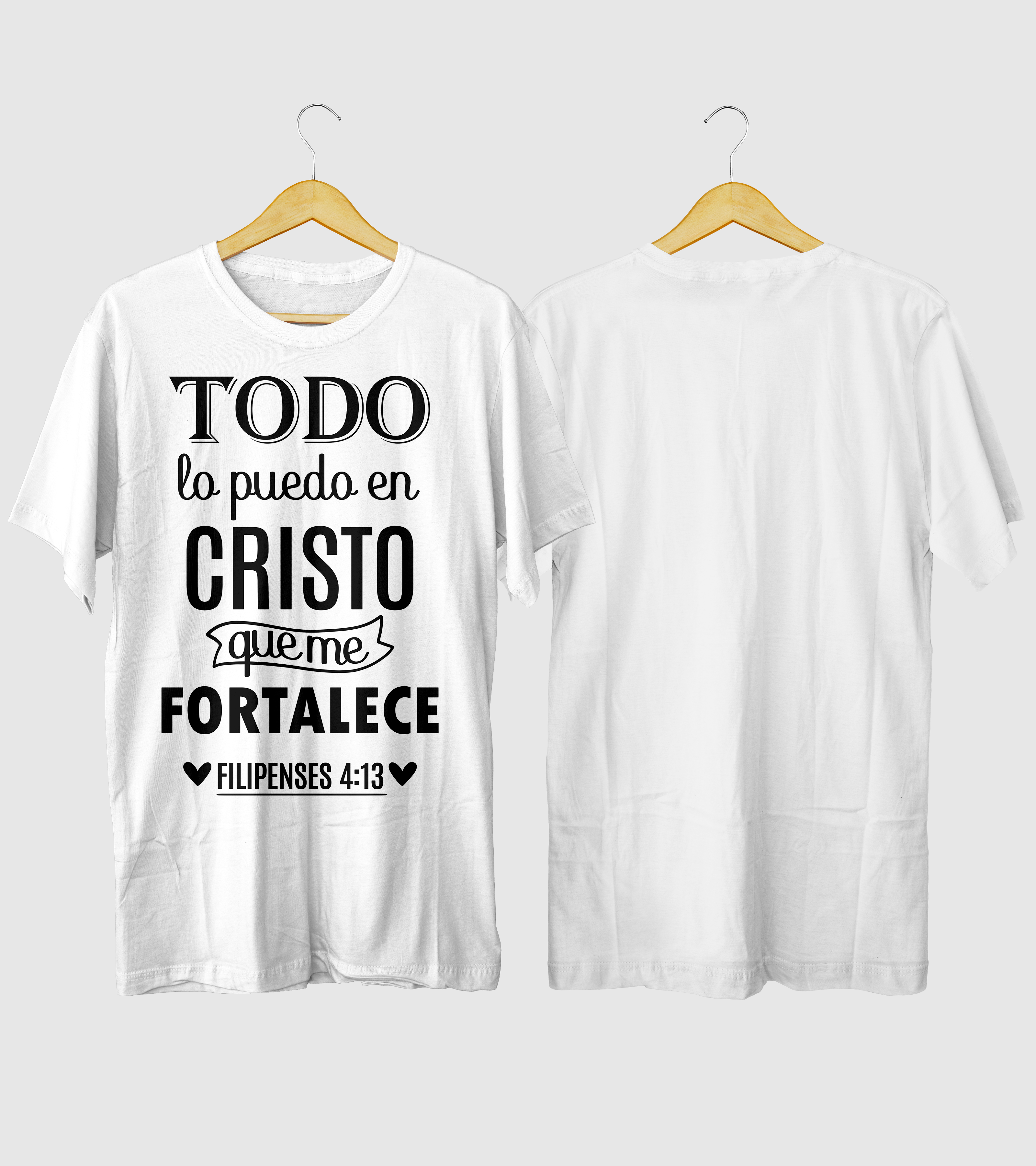 Polera Todo Lo Puedo En Cristo