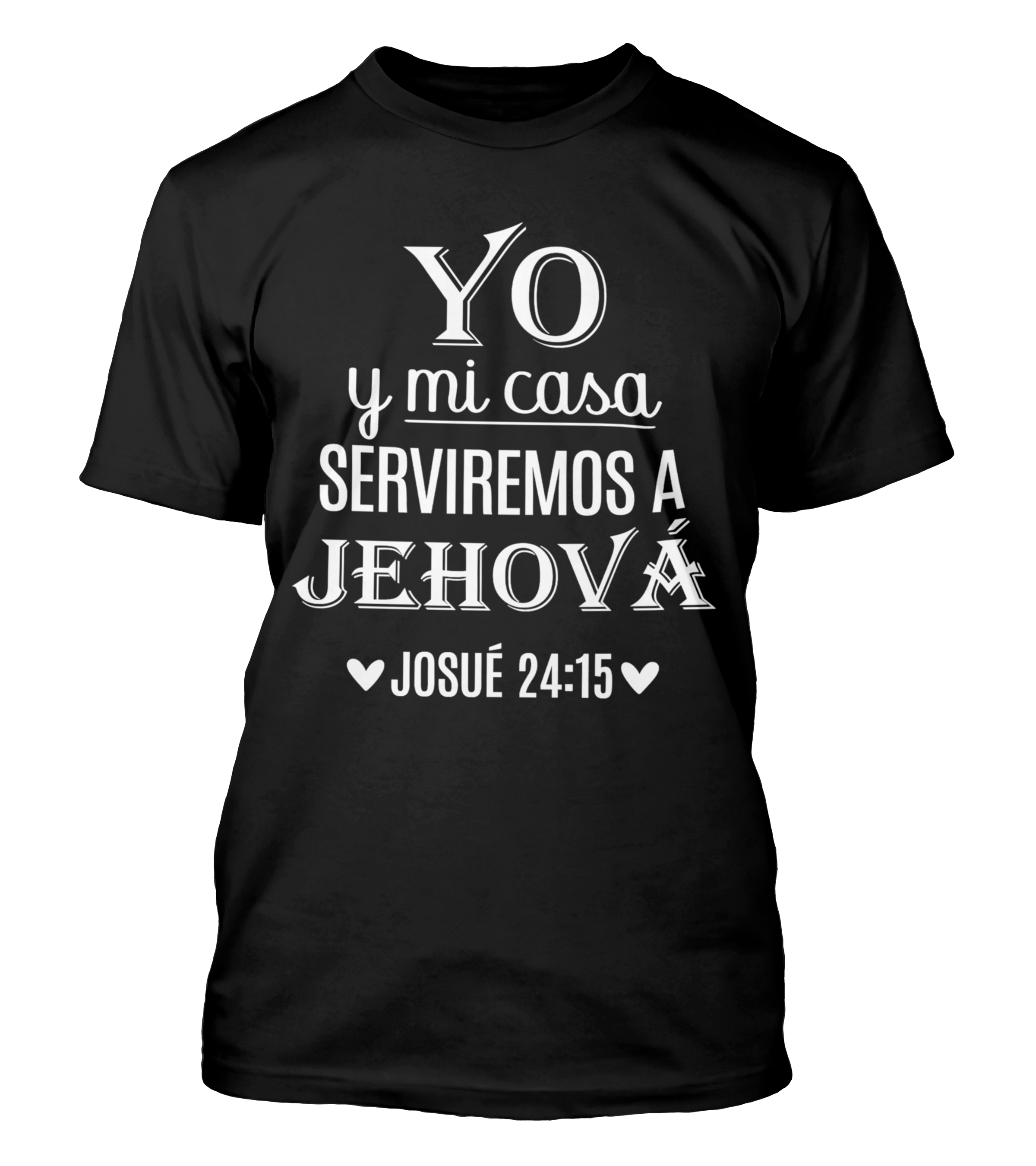 Polera Yo Y Mi Casa Serviremos A Jehová