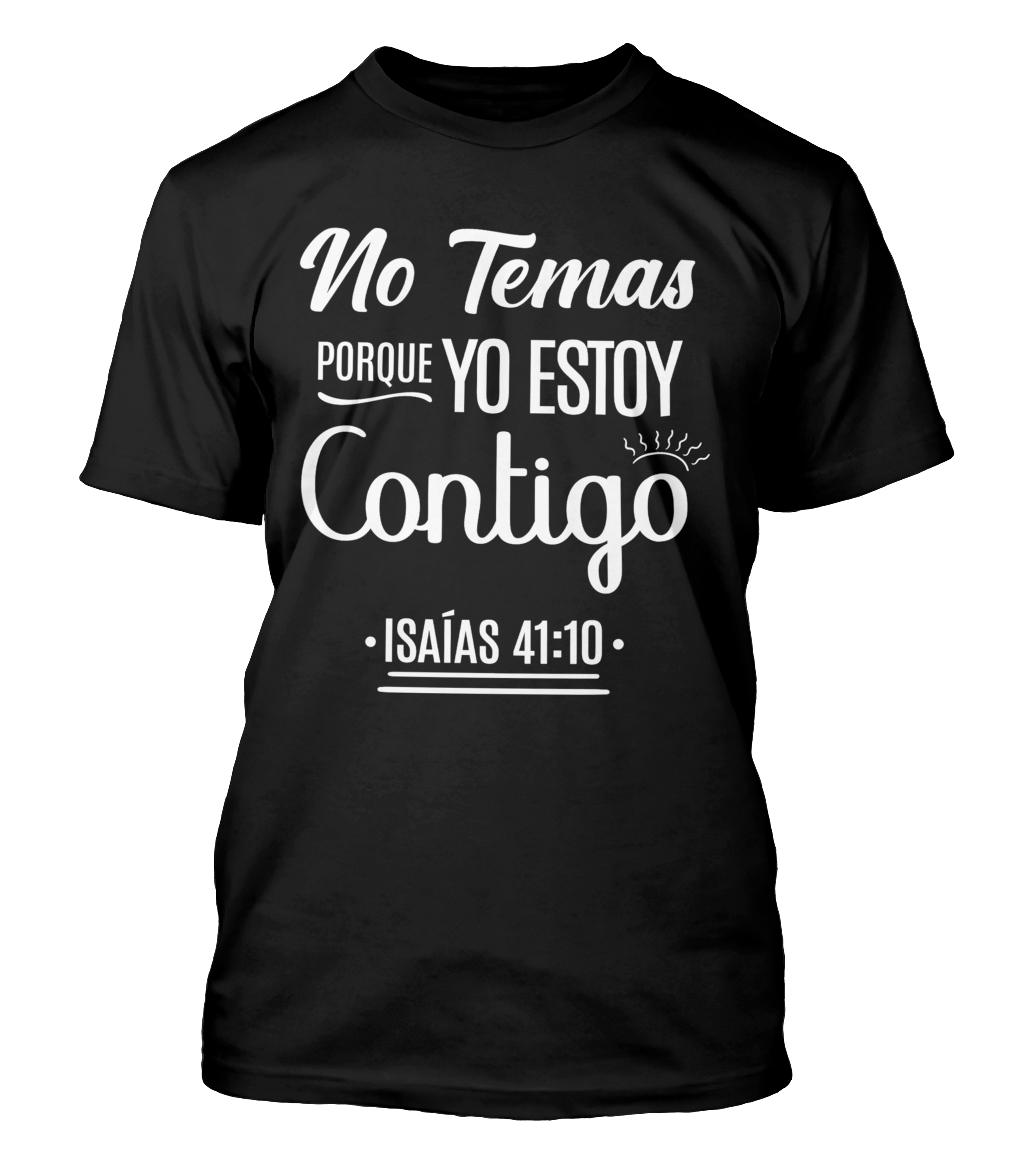 Polera No Temas Por Que Estoy Contigo