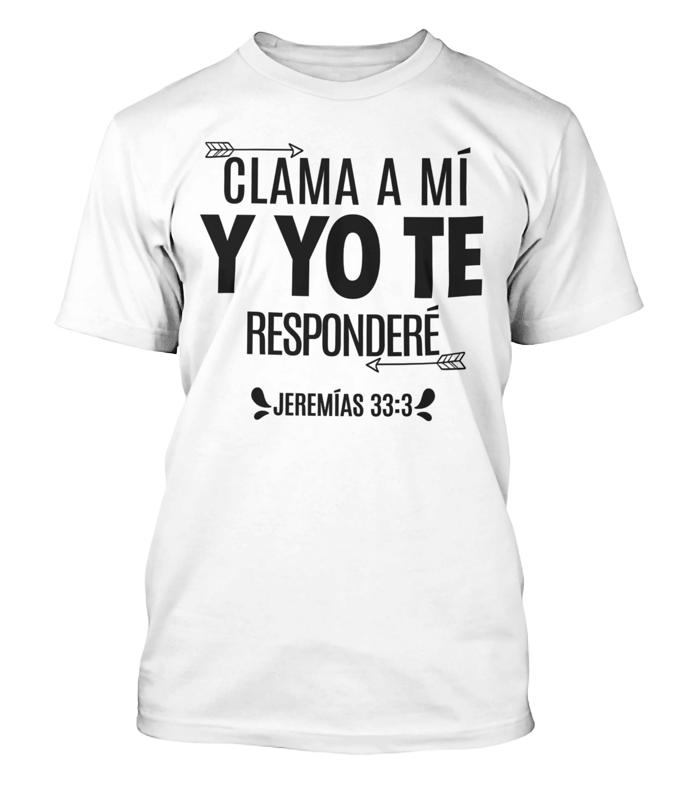 Polera Clama A Mí Yo Te Responderé