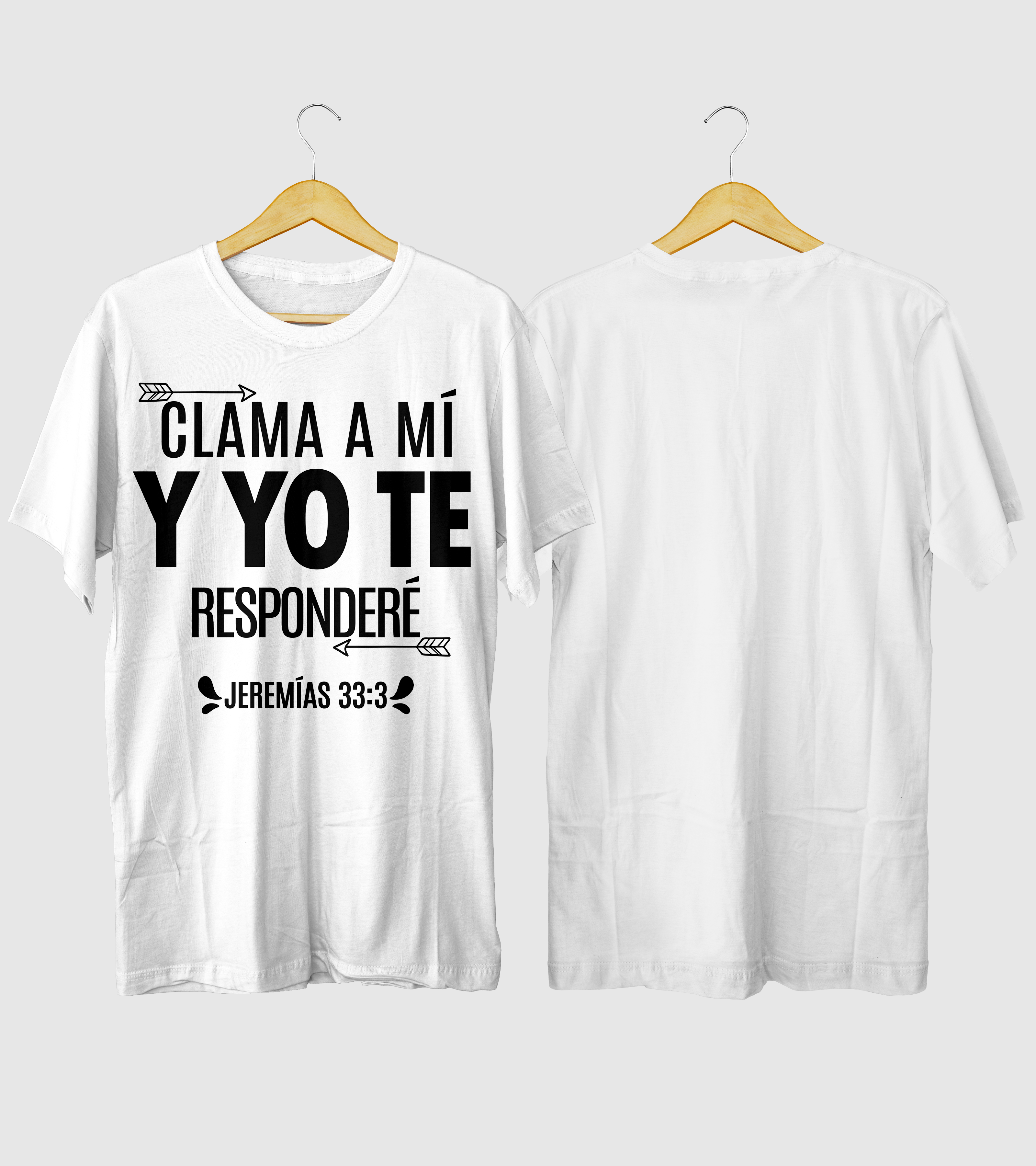 Polera Clama A Mí Yo Te Responderé