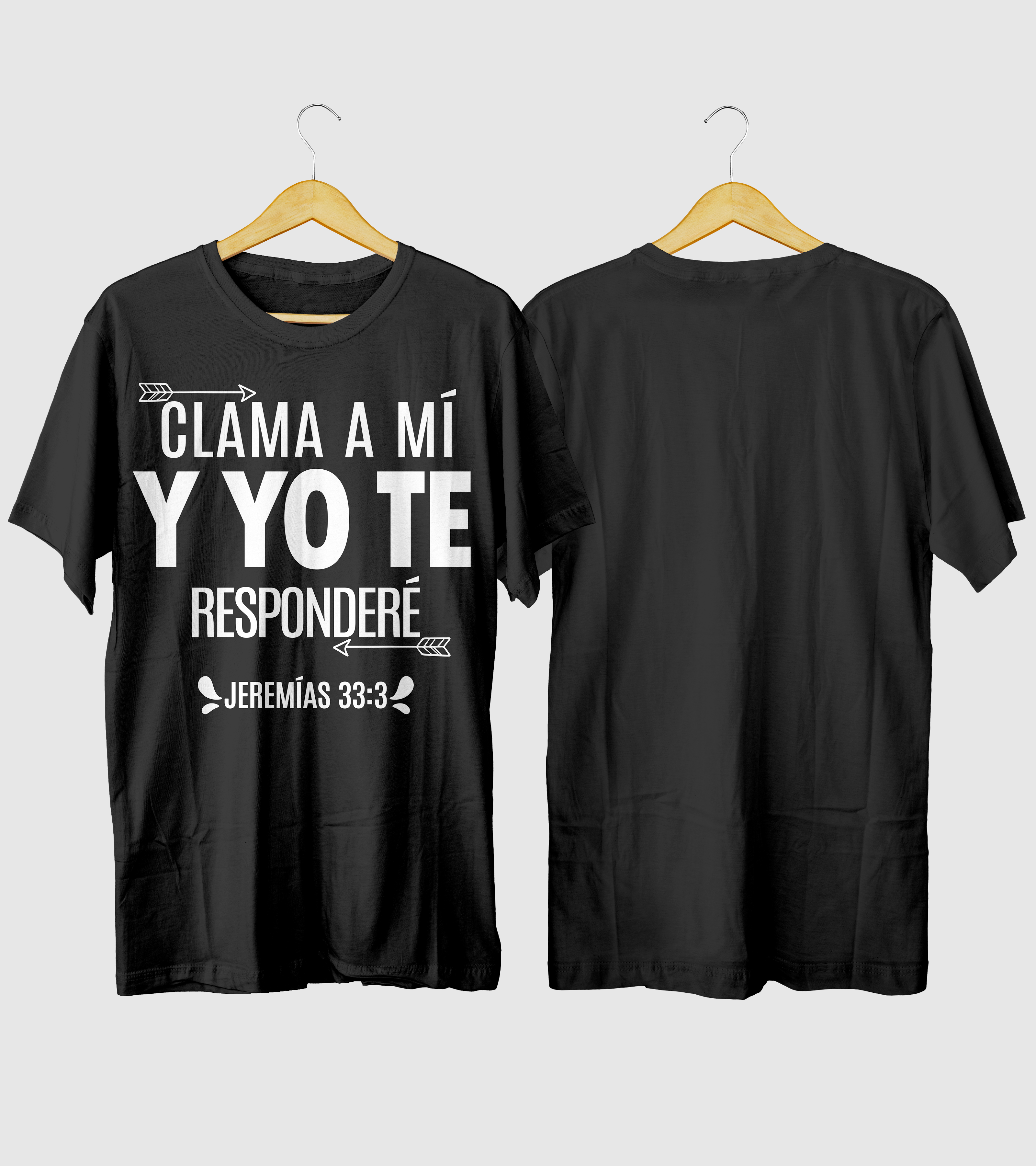 Polera Clama A Mí Yo Te Responderé