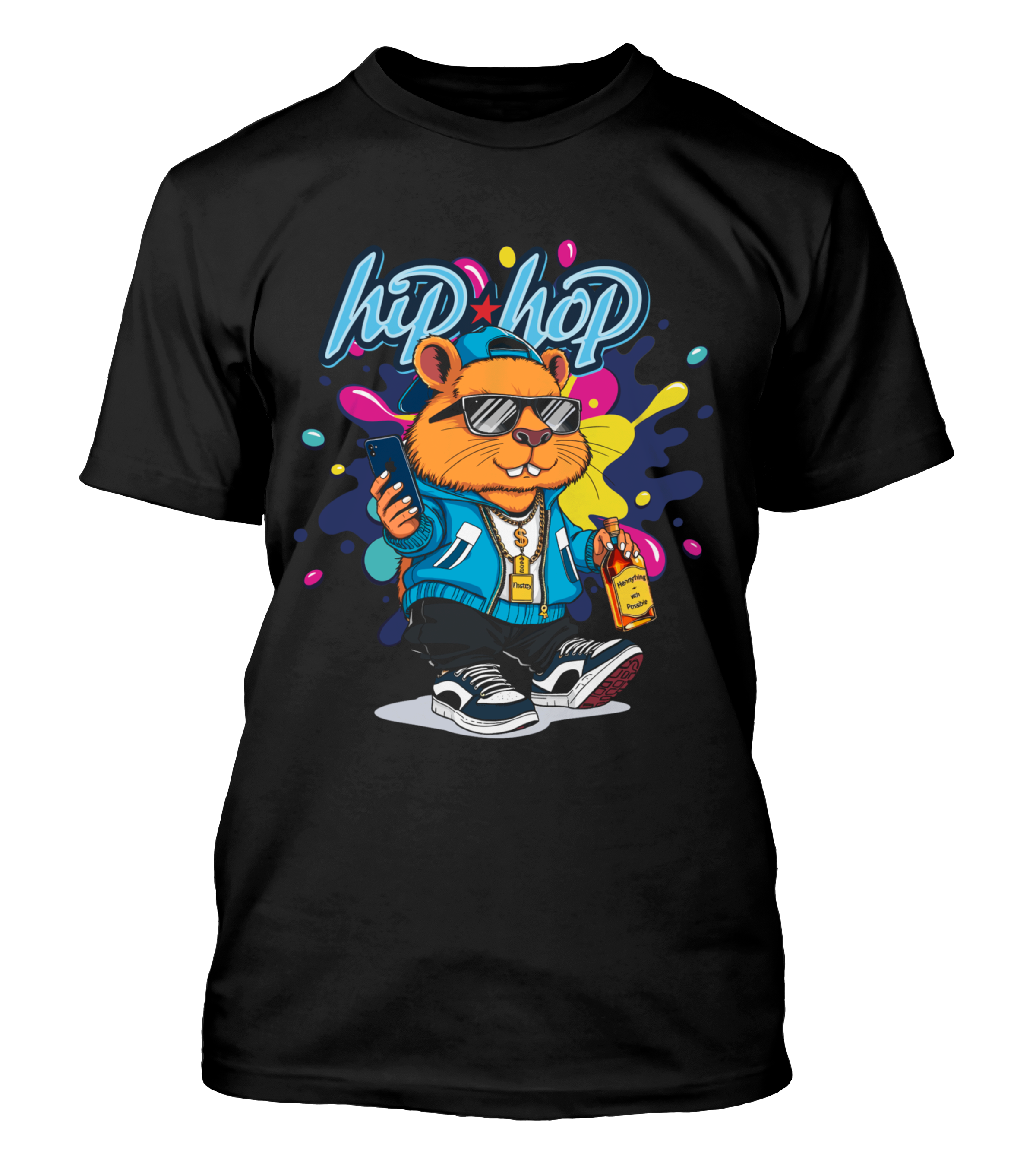Polera Capibara Hip Hop