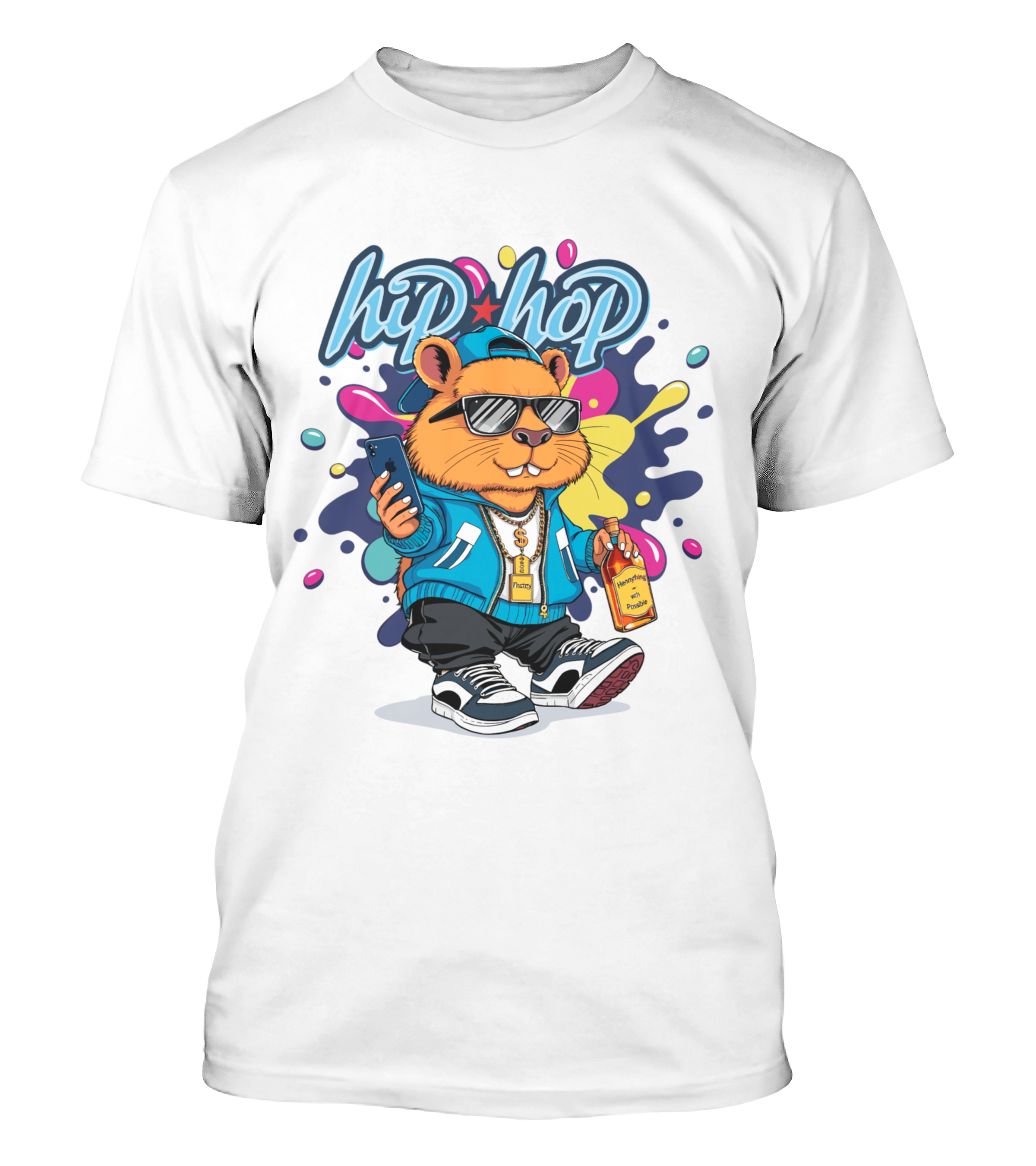 Polera Capibara Hip Hop