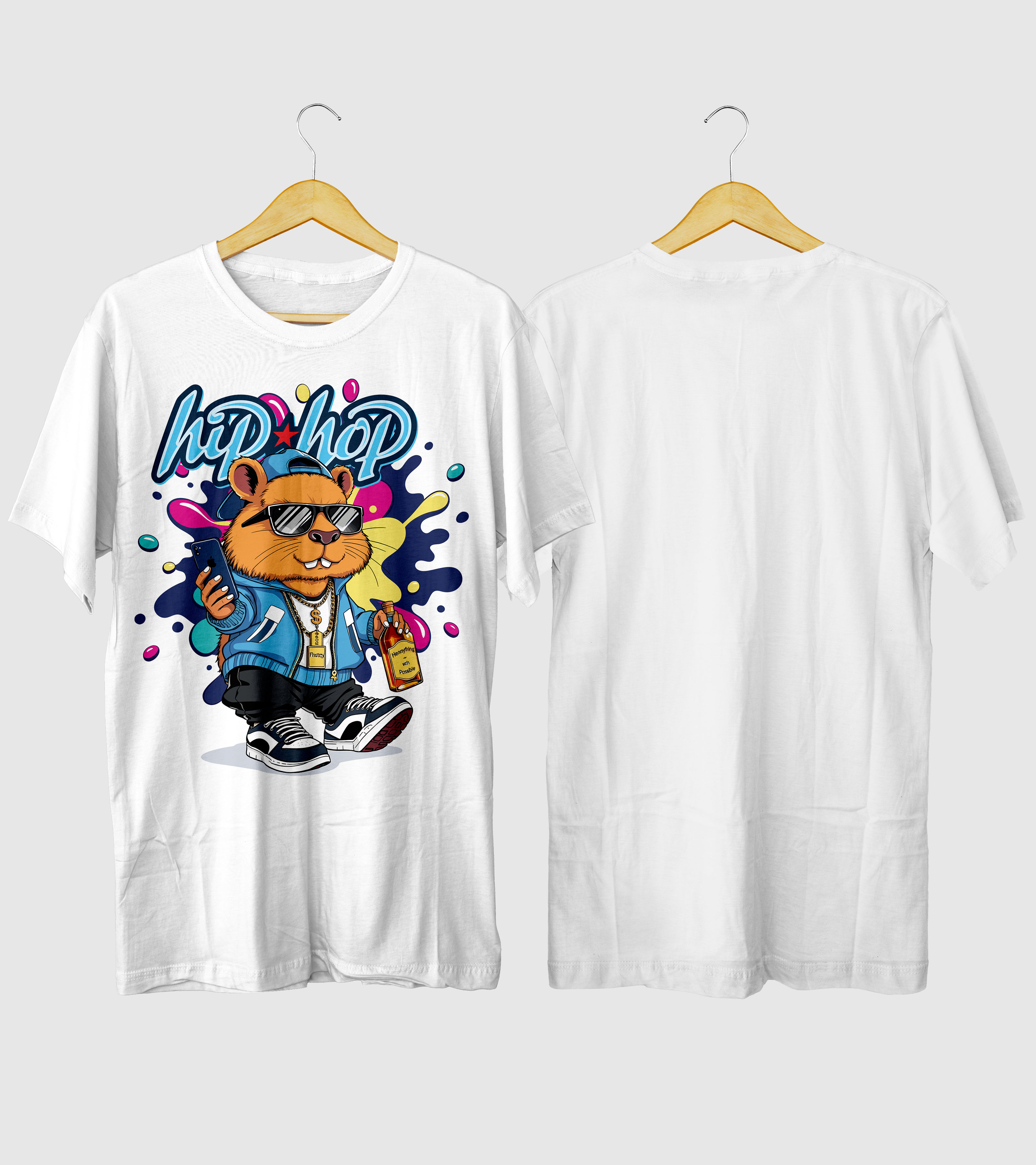 Polera Capibara Hip Hop