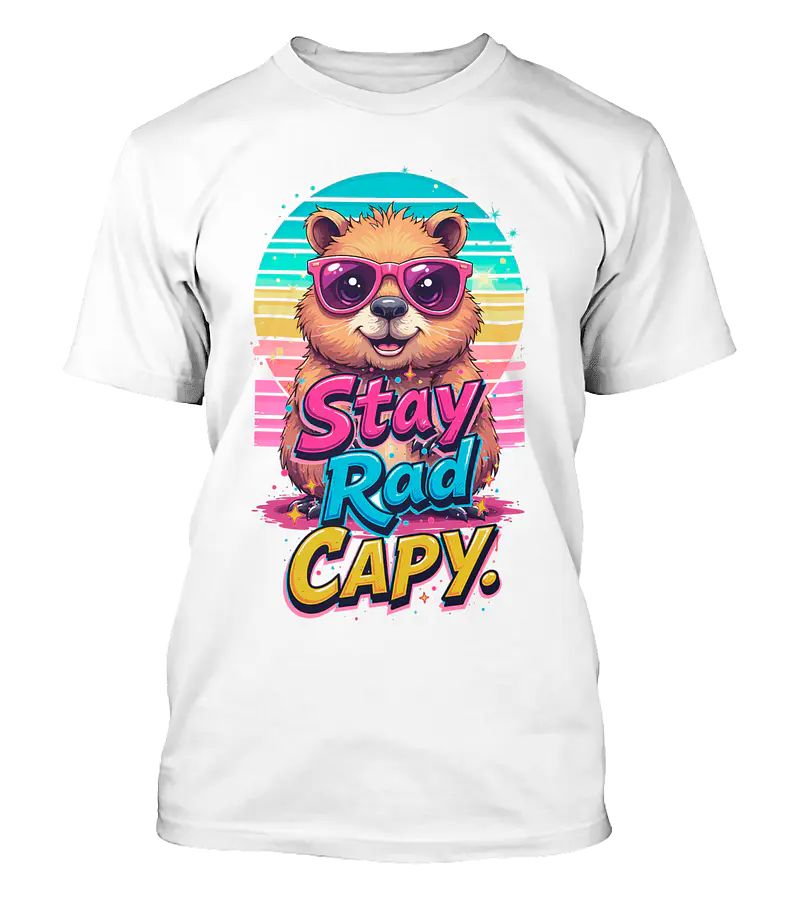 Polera Capibara Stay Rad Capy v3