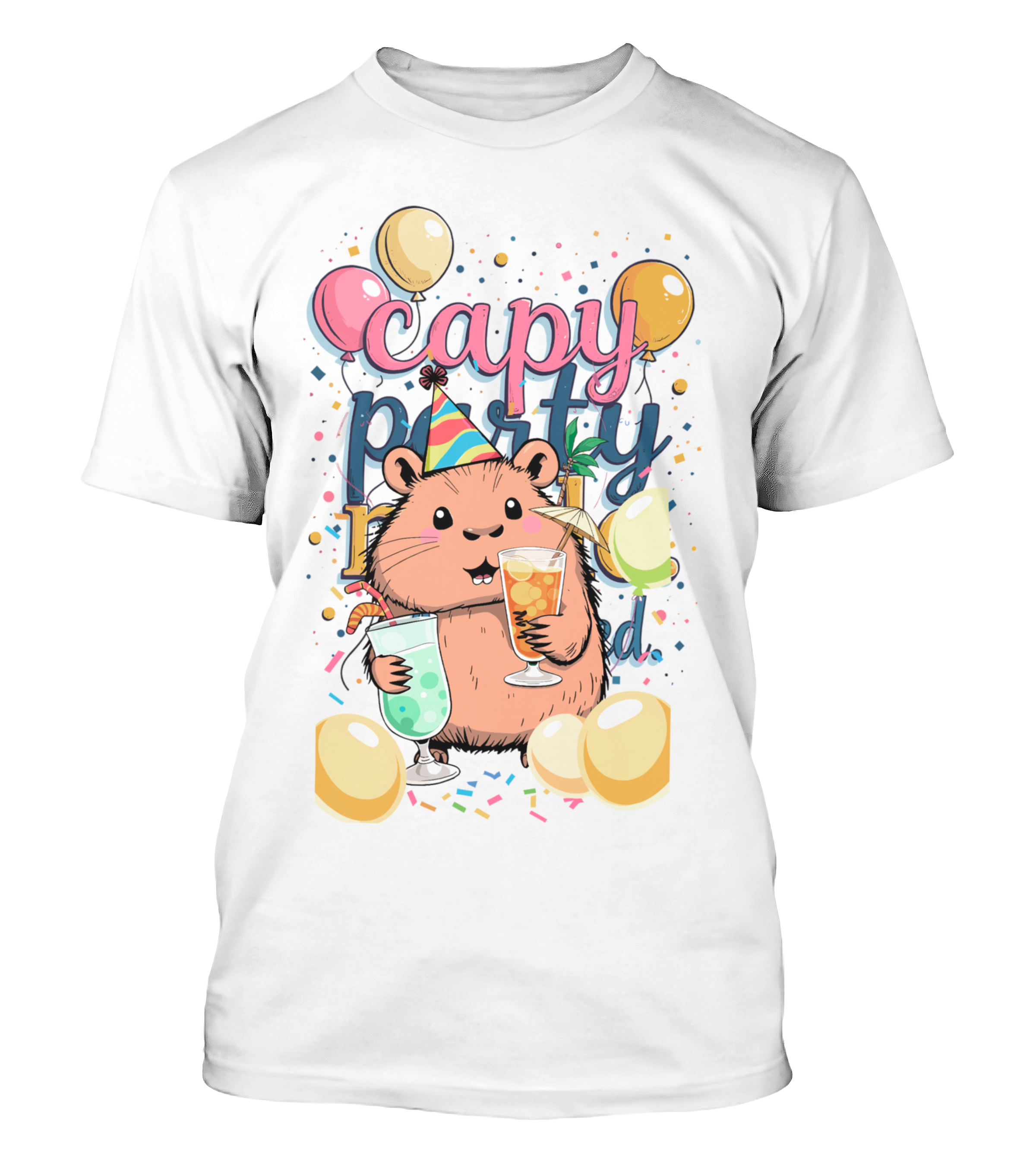 Polera Capibara Capi Party