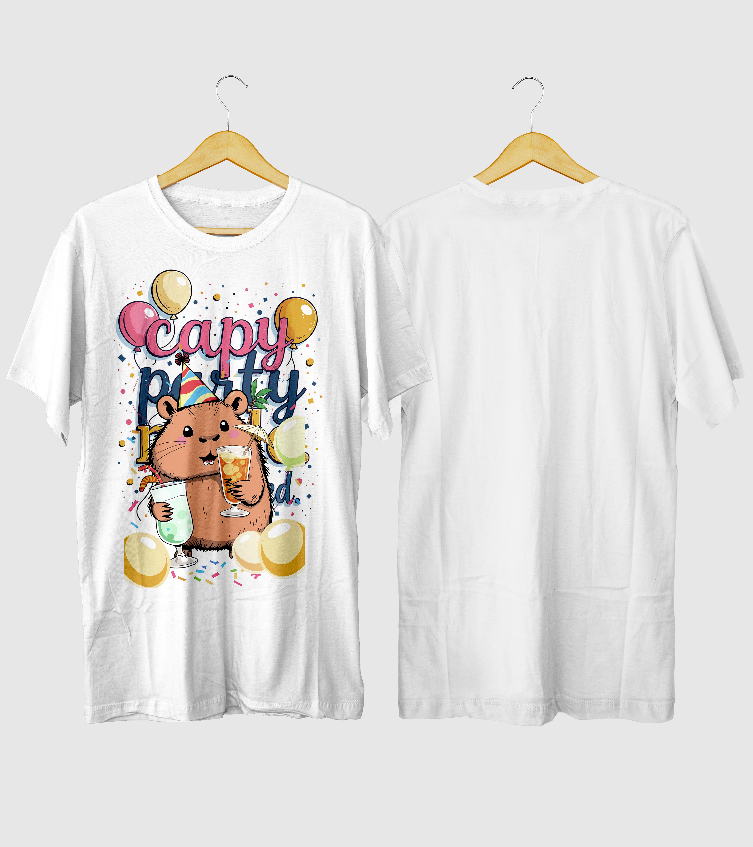 Polera Capibara Capi Party