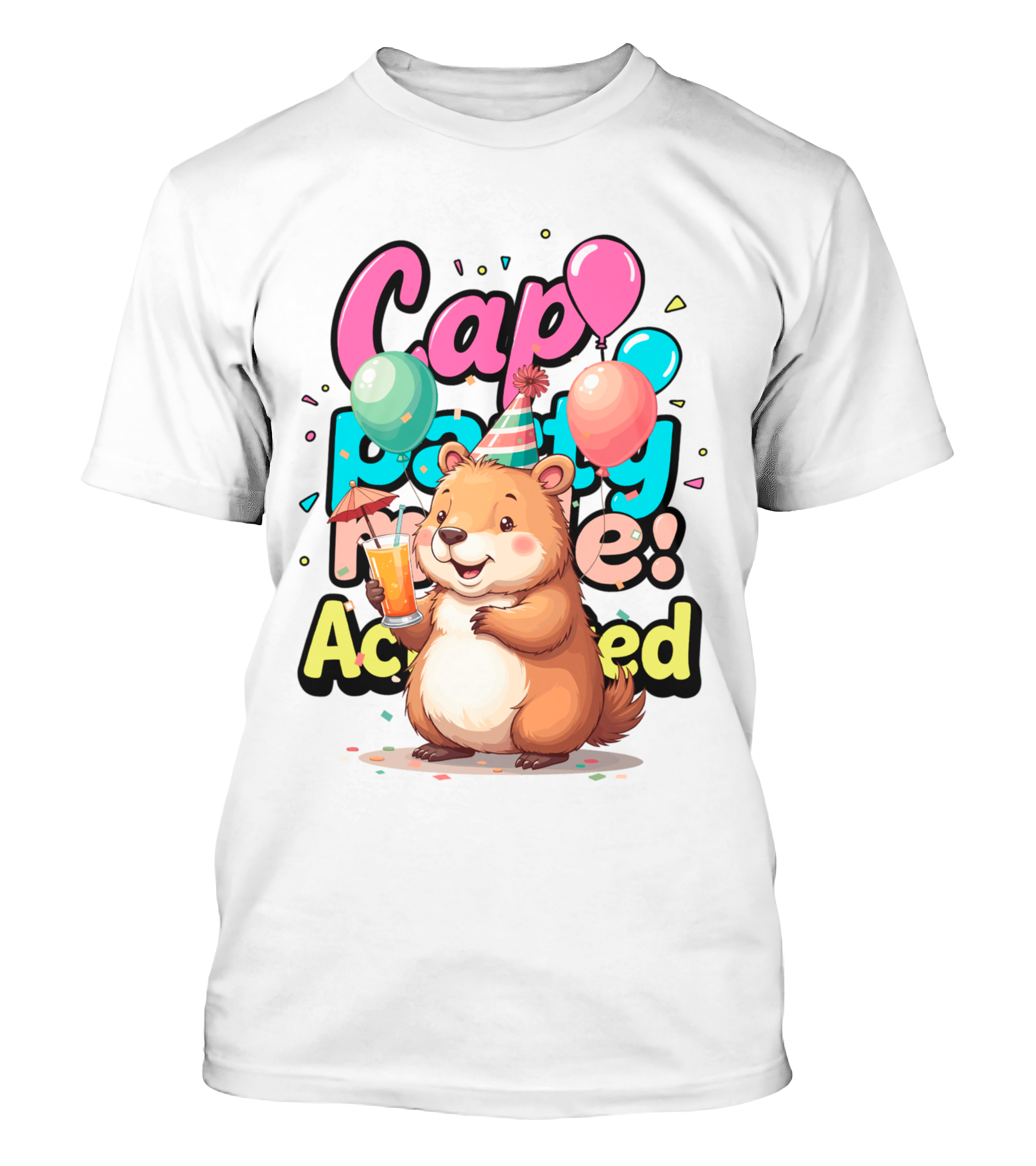 Polera Capibara Capi Party v2