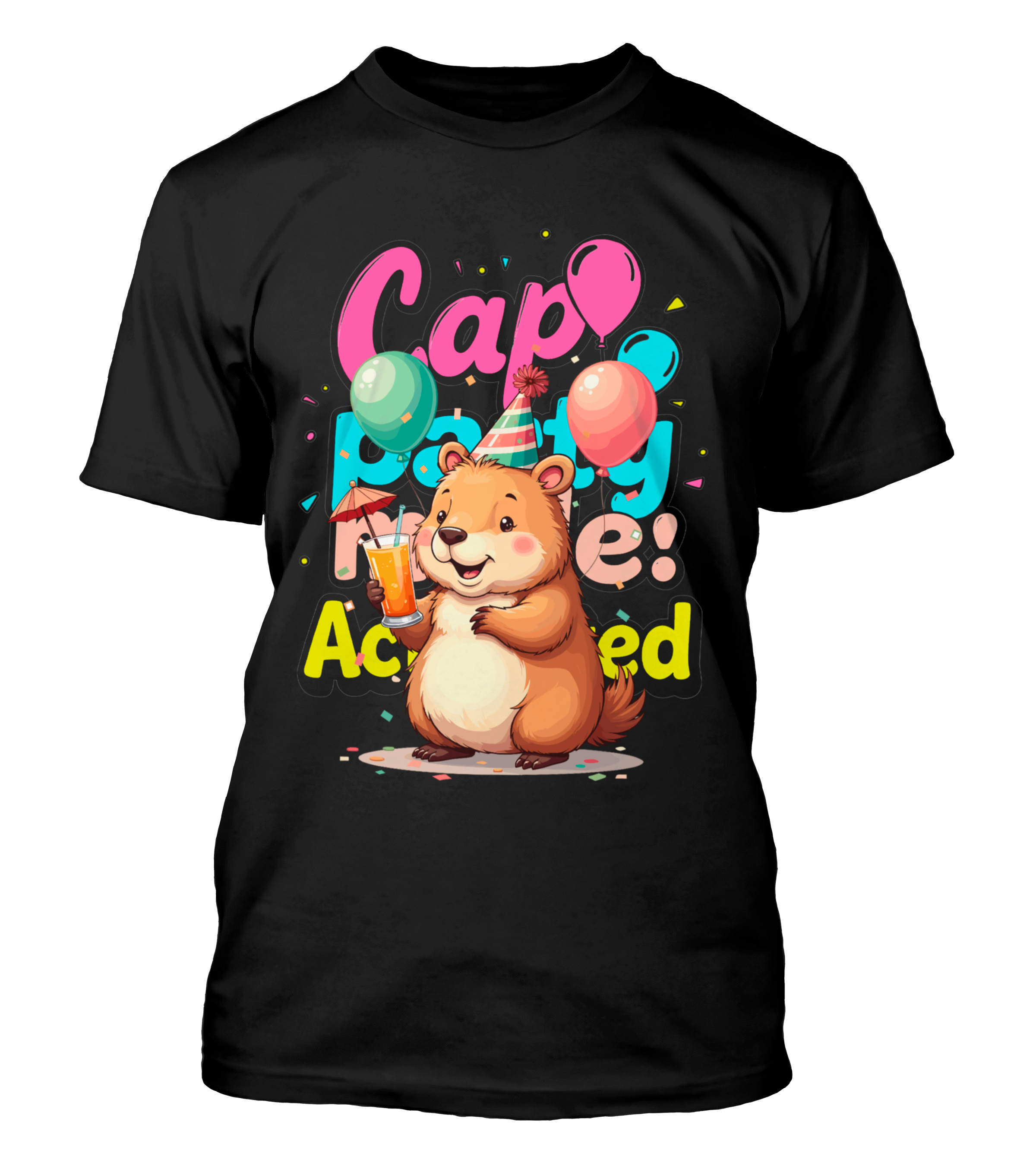 Polera Capibara Capi Party v2