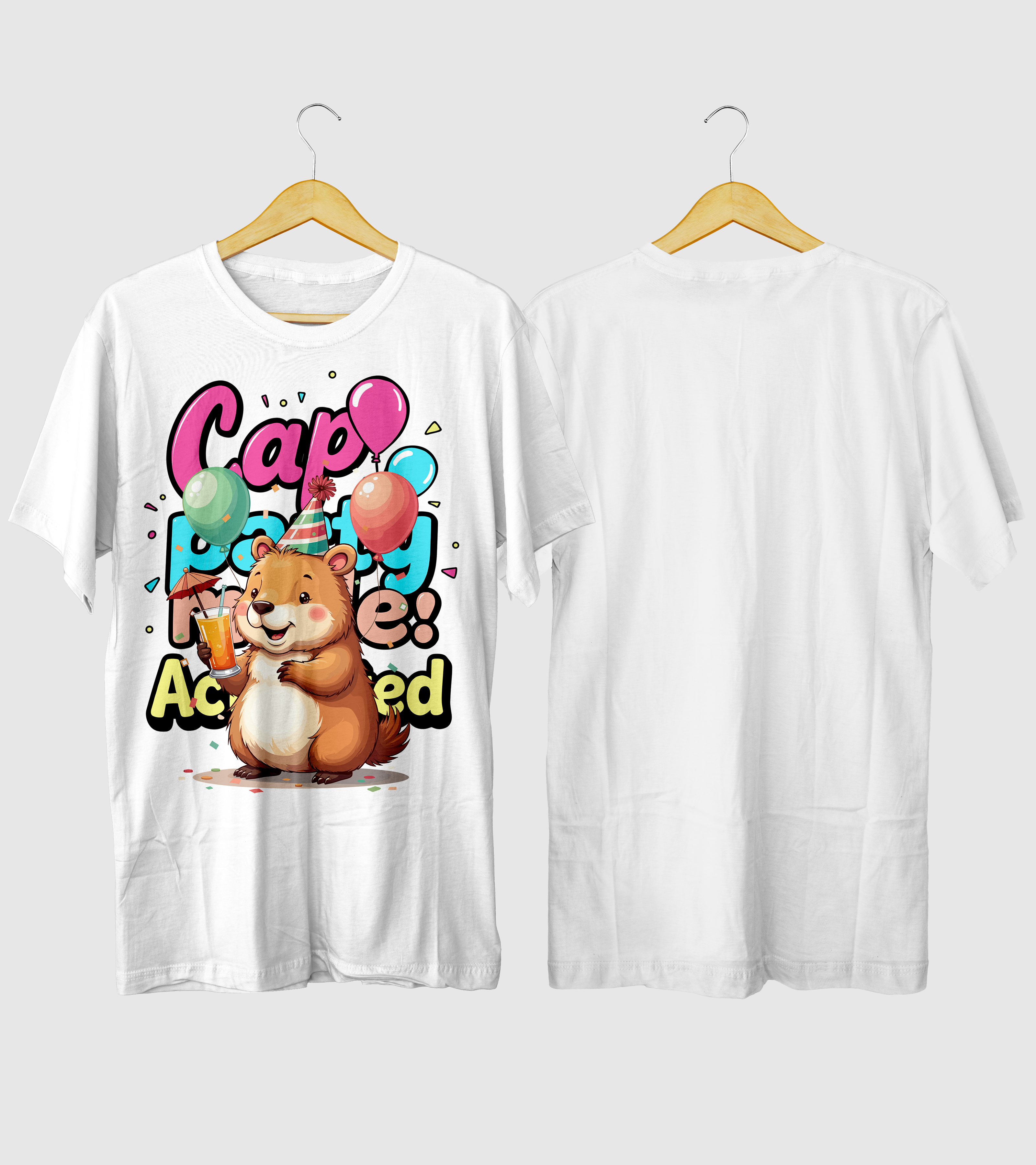 Polera Capibara Capi Party v2