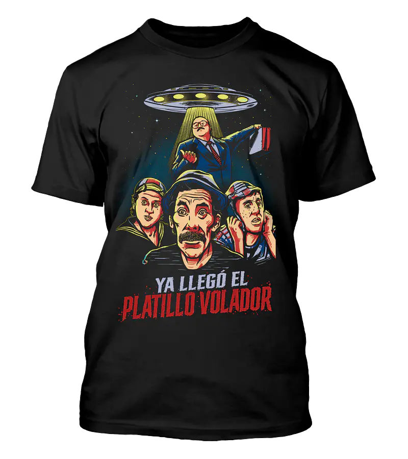 Polera Ya Llegó El Platillo Volador