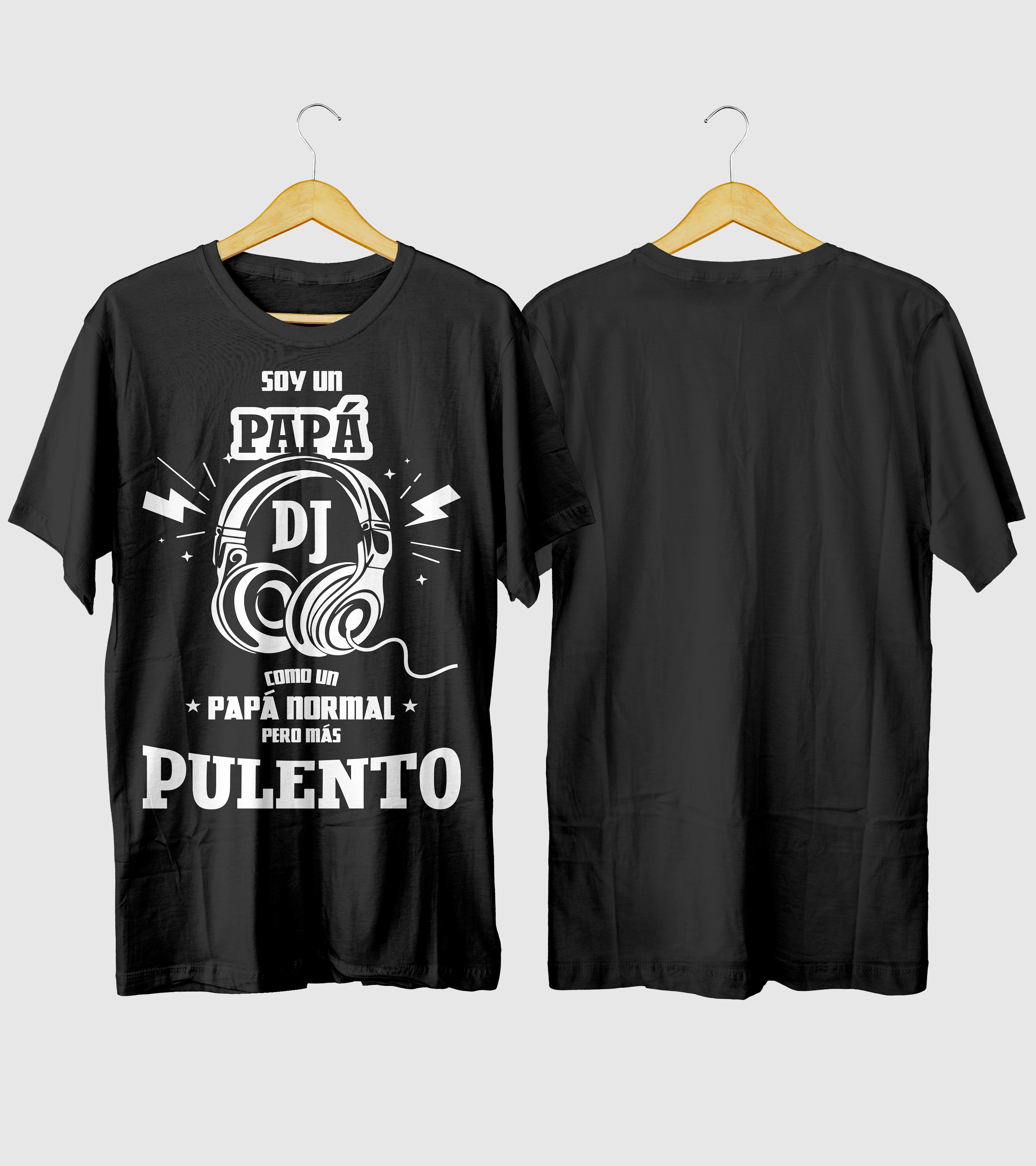Polera Soy Un Papá Dj - Dia Del Padre