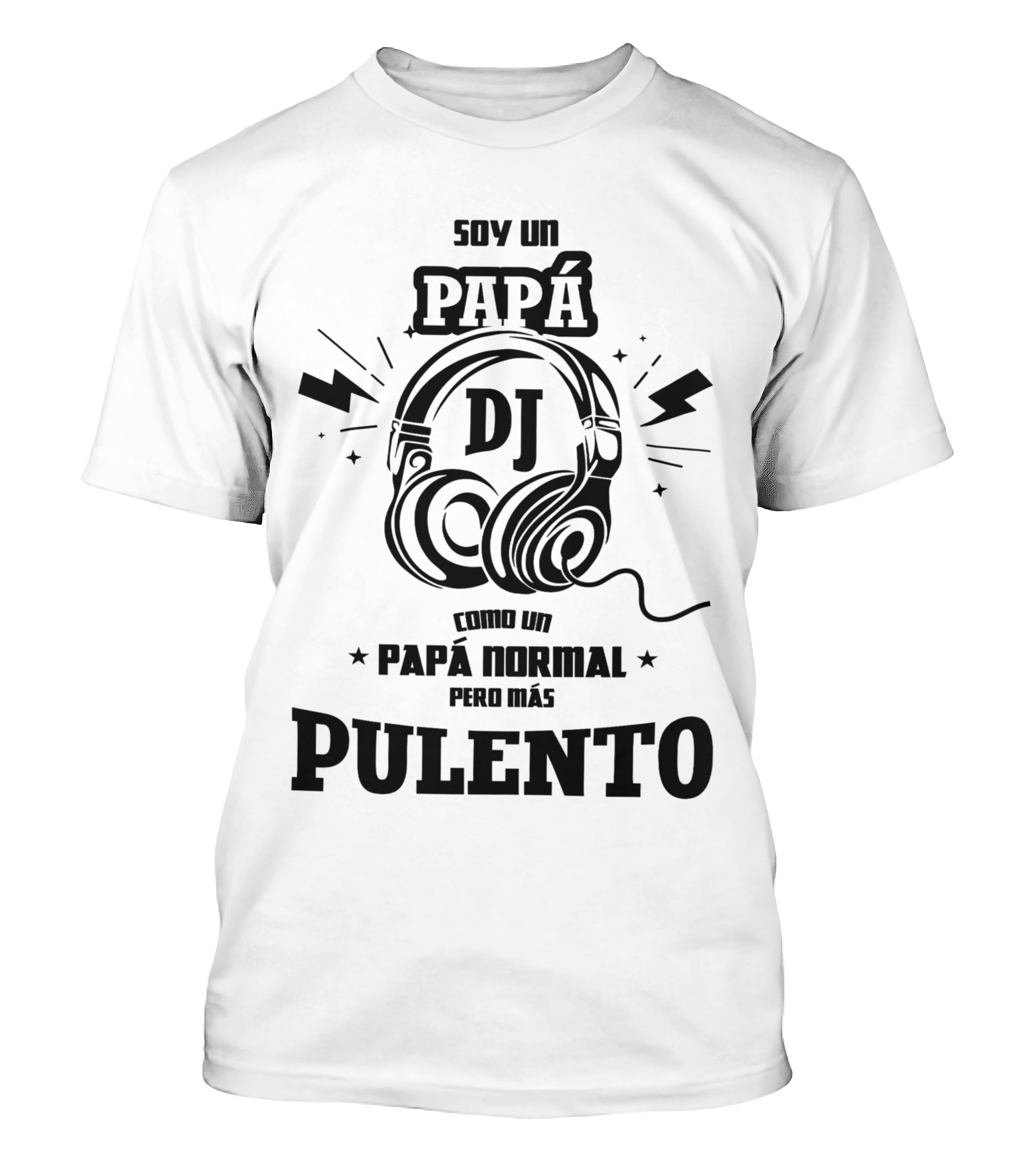 Polera Soy Un Papá Dj - Dia Del Padre
