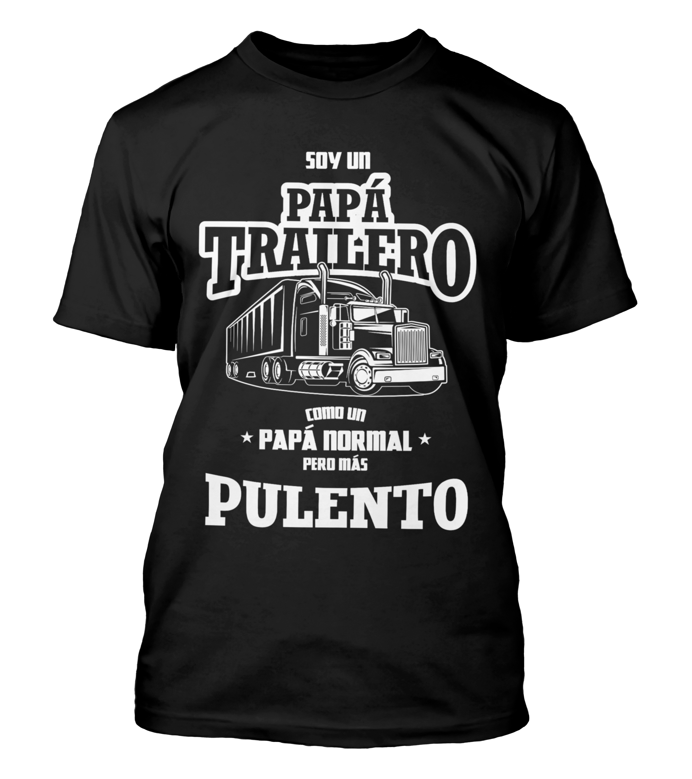 Polera Soy Un Papá Trailero - Dia Del Padre
