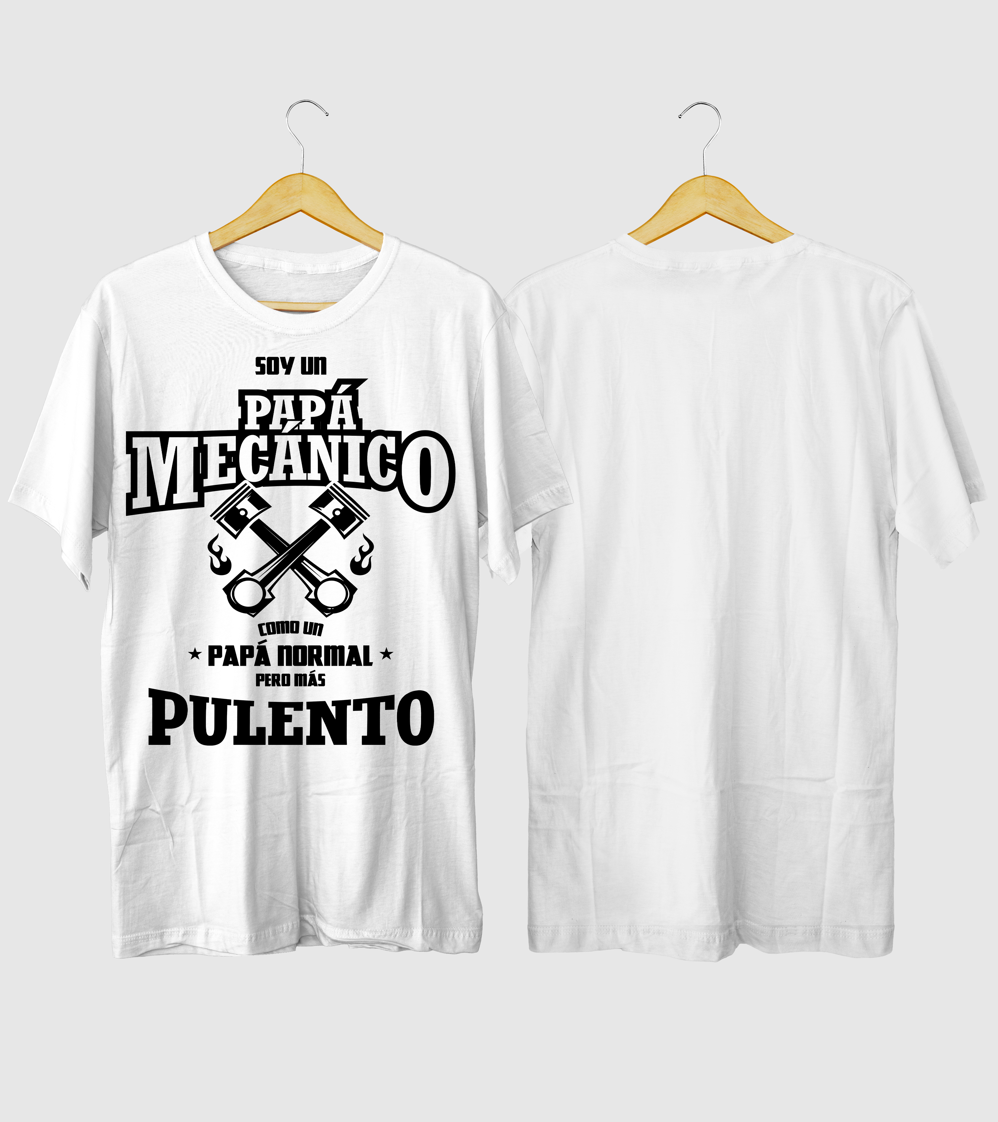 Polera Soy Un Papá Mecánico - Dia Del Padre