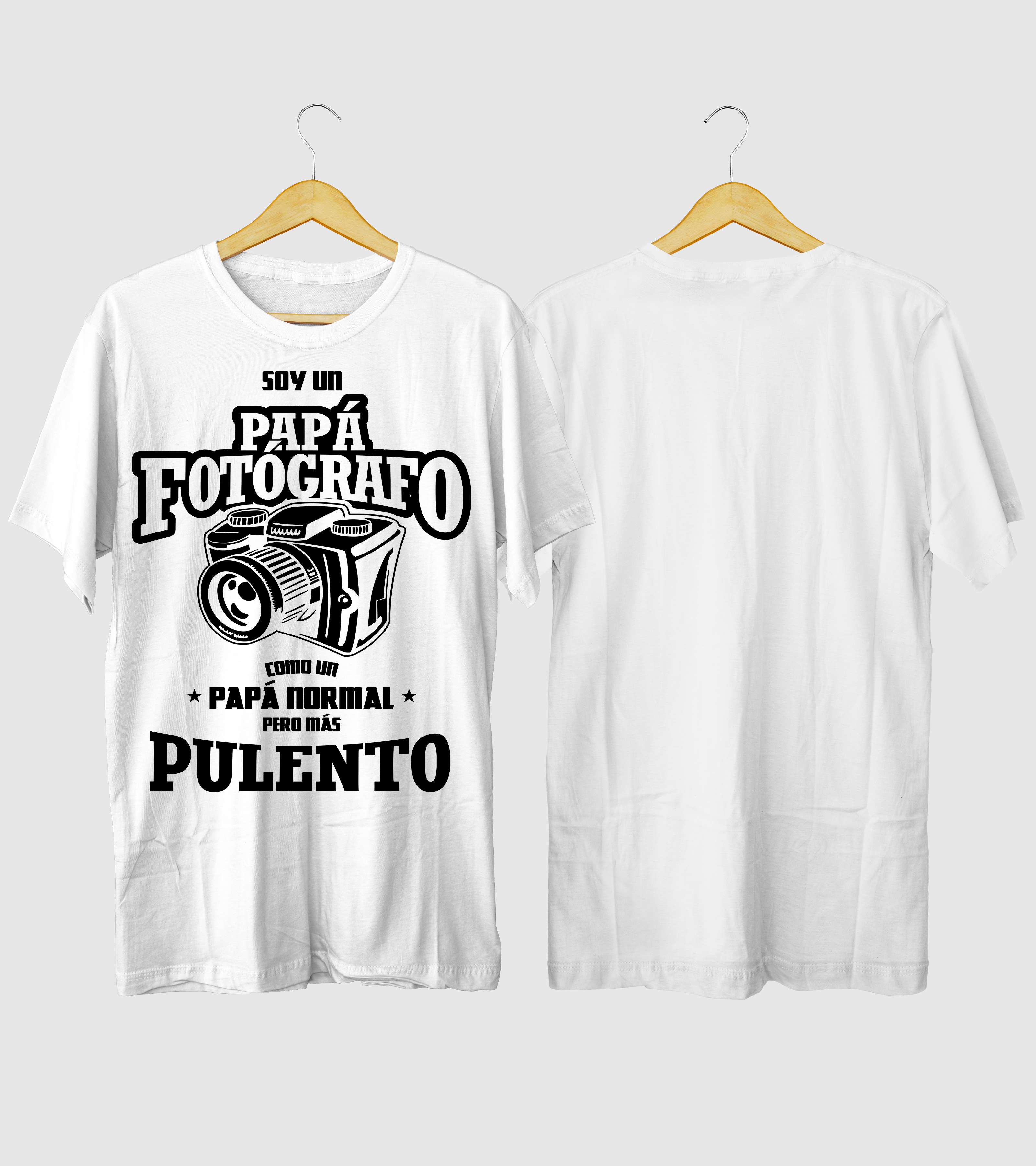Polera Soy Un Papá Fotógrafo - Dia Del Padre