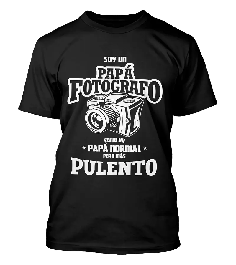 Polera Soy Un Papá Fotógrafo - Dia Del Padre