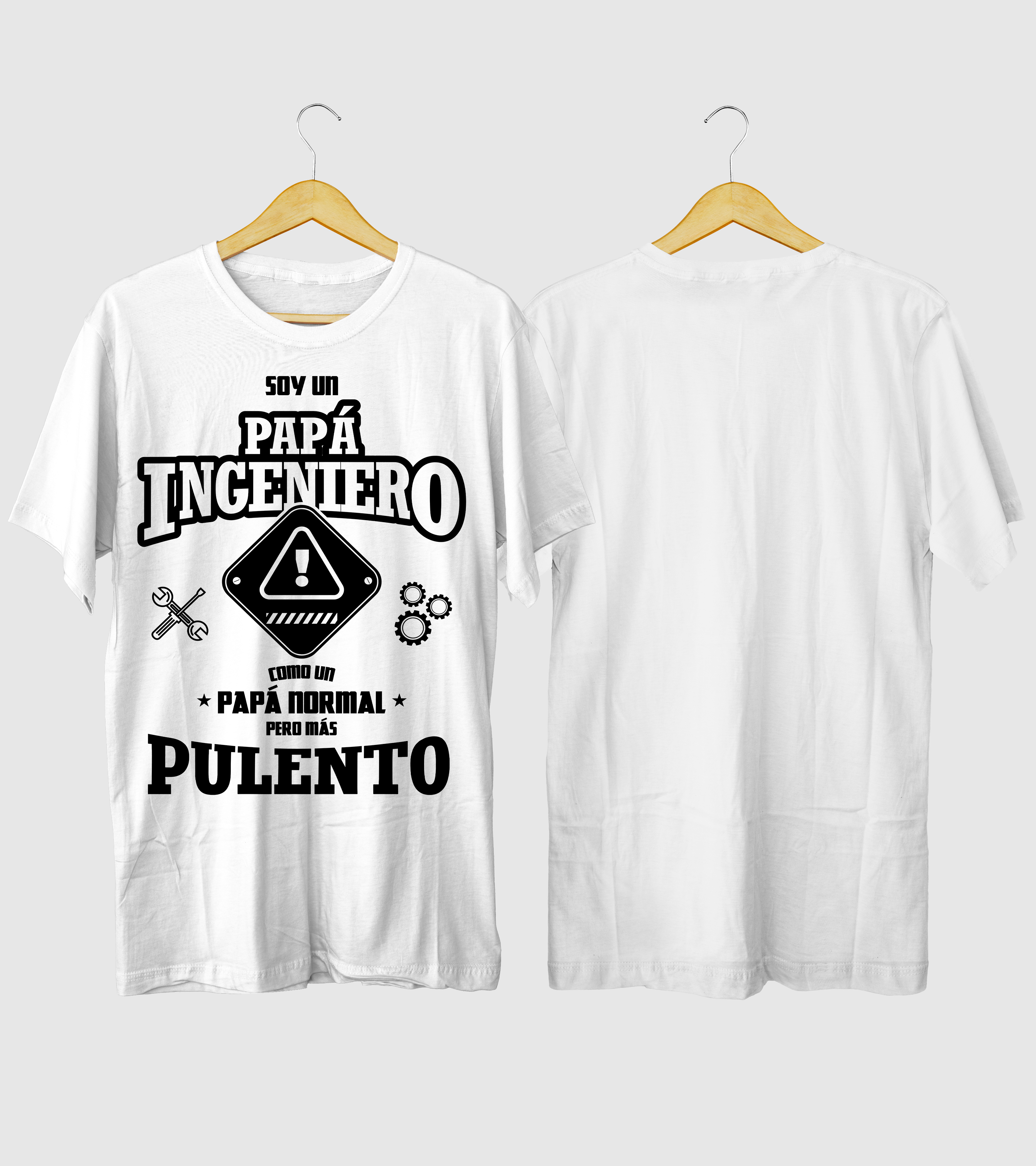 Polera Soy Un Papá Ingeniero - Dia Del Padre