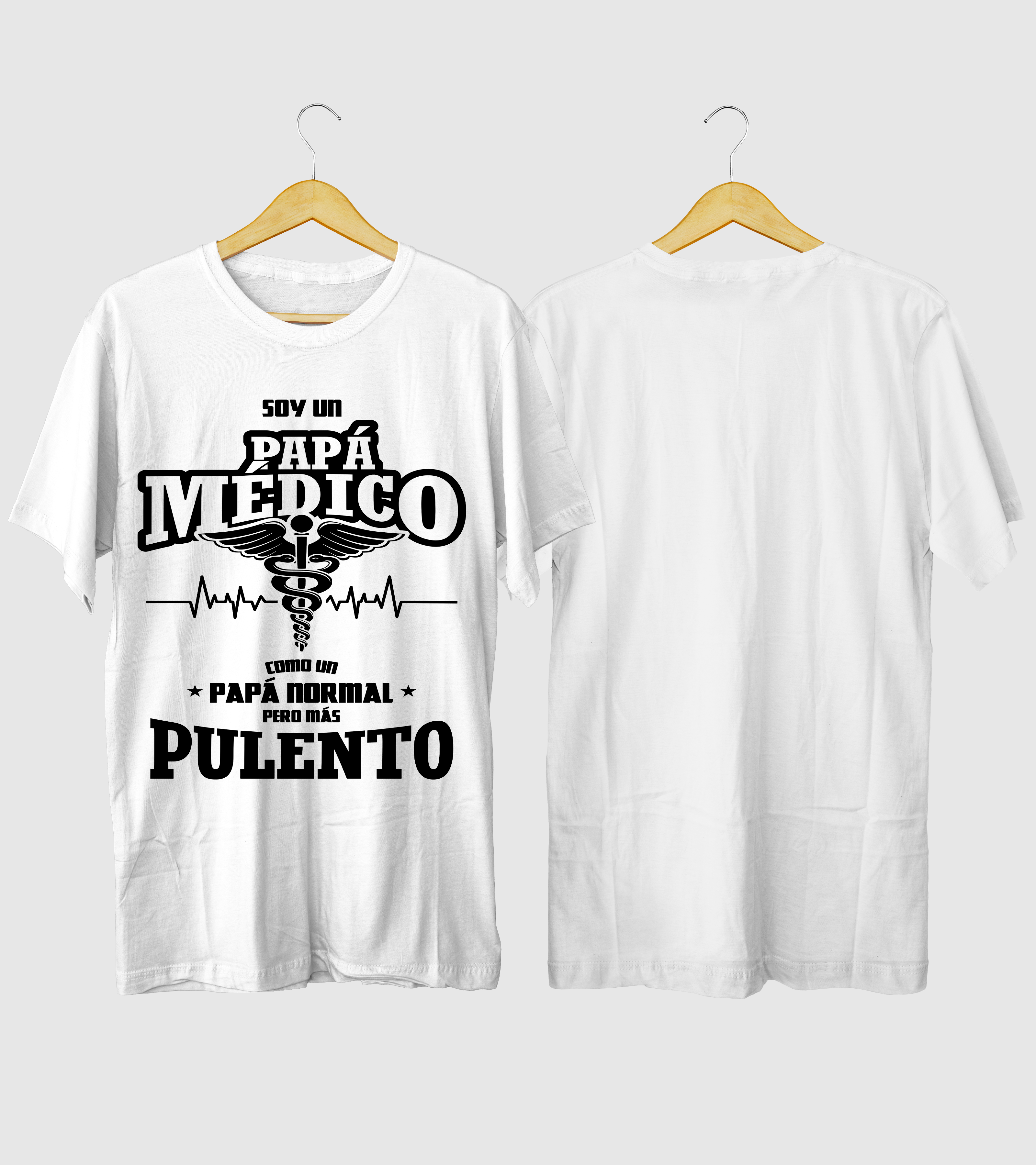 Polera Soy Un Papá Medico - Dia Del Padre