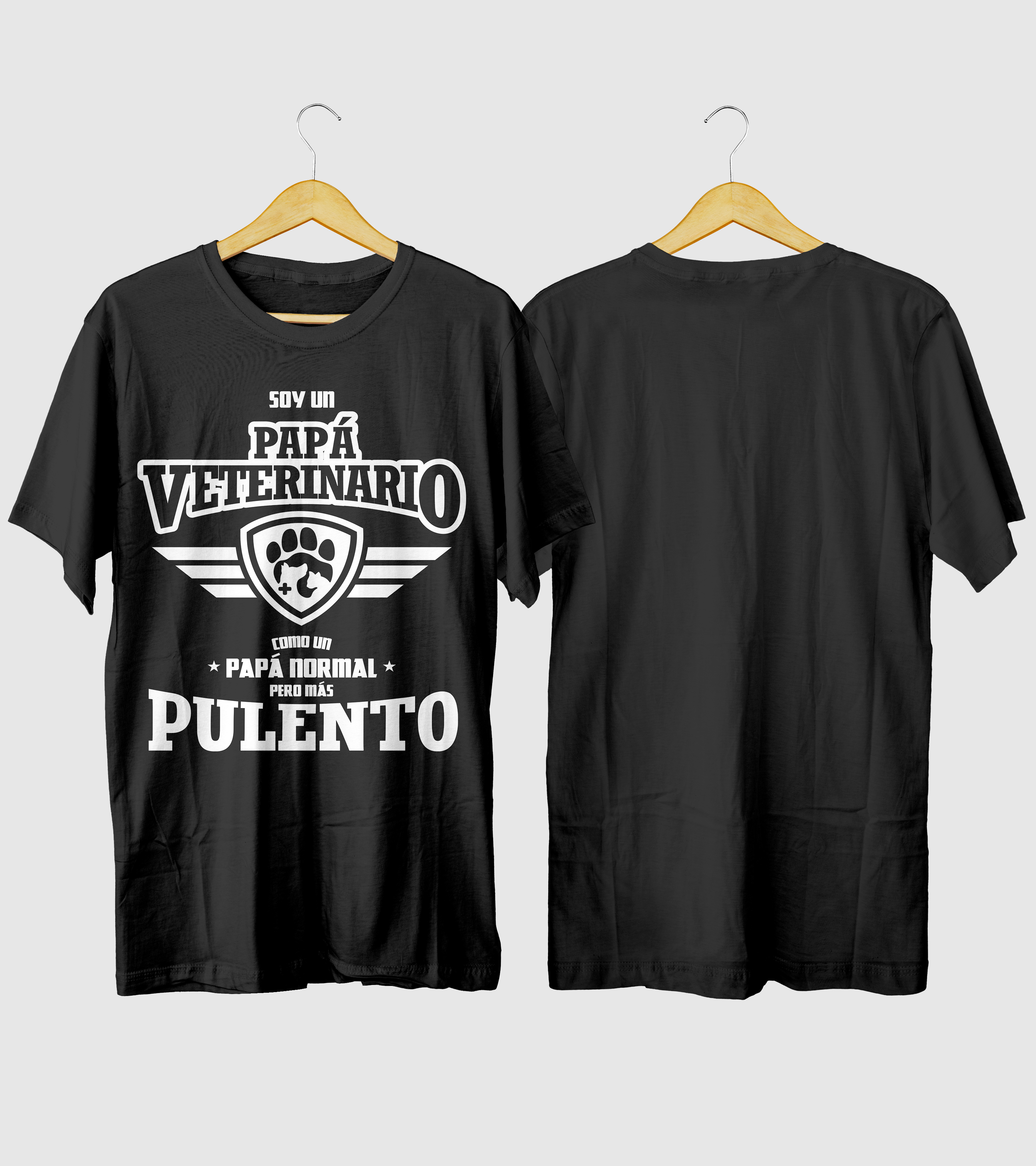 Polera Soy Un Papá Veterinario - Dia Del Padre