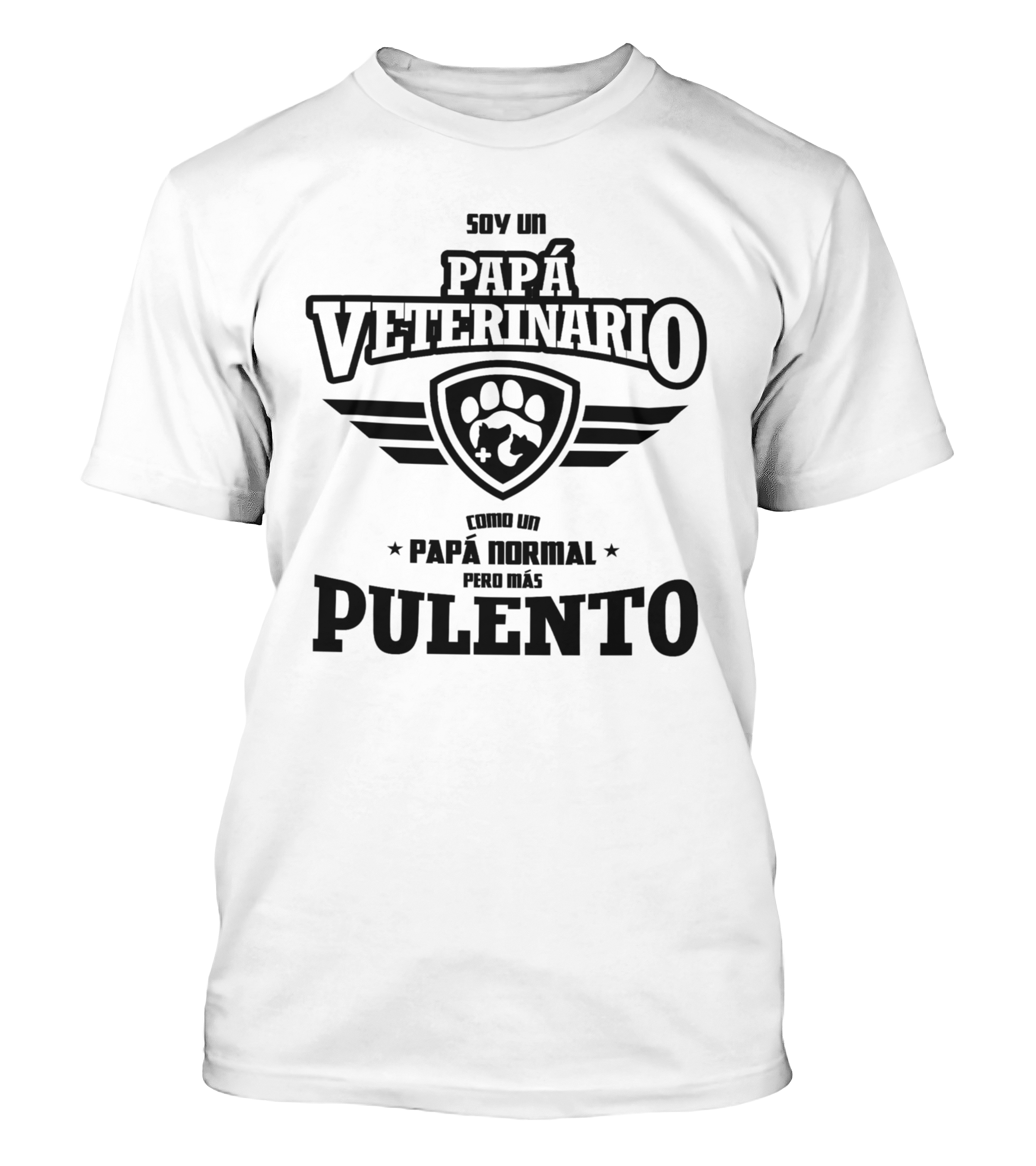 Polera Soy Un Papá Veterinario - Dia Del Padre