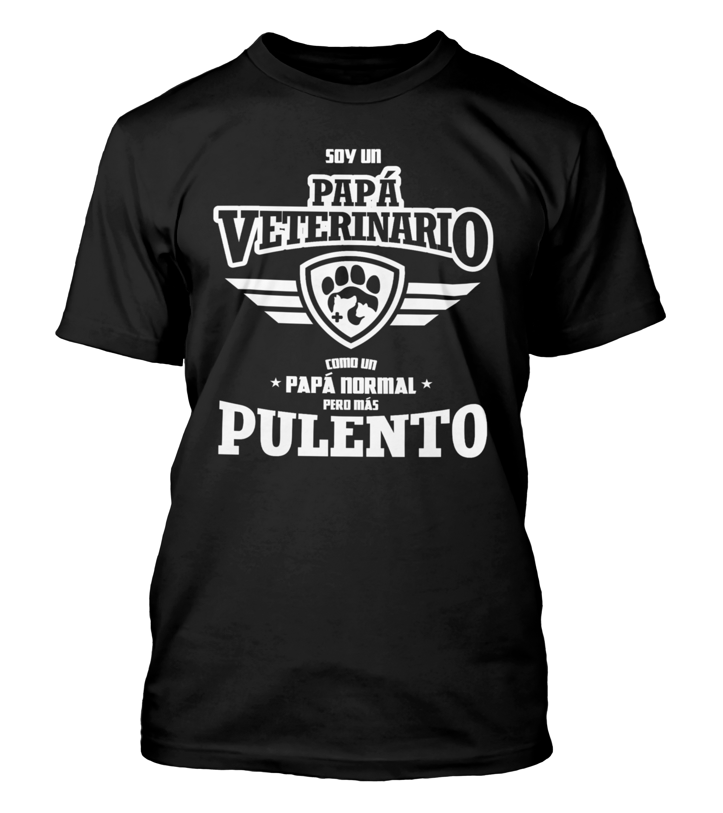 Polera Soy Un Papá Veterinario - Dia Del Padre