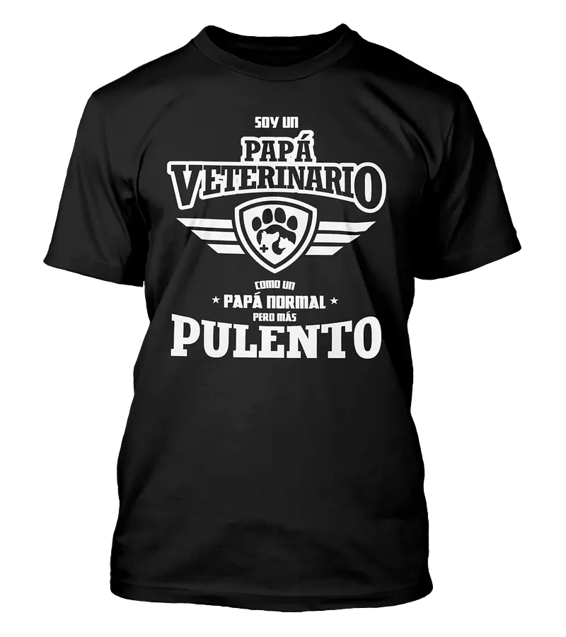 Polera Soy Un Papá Veterinario - Dia Del Padre