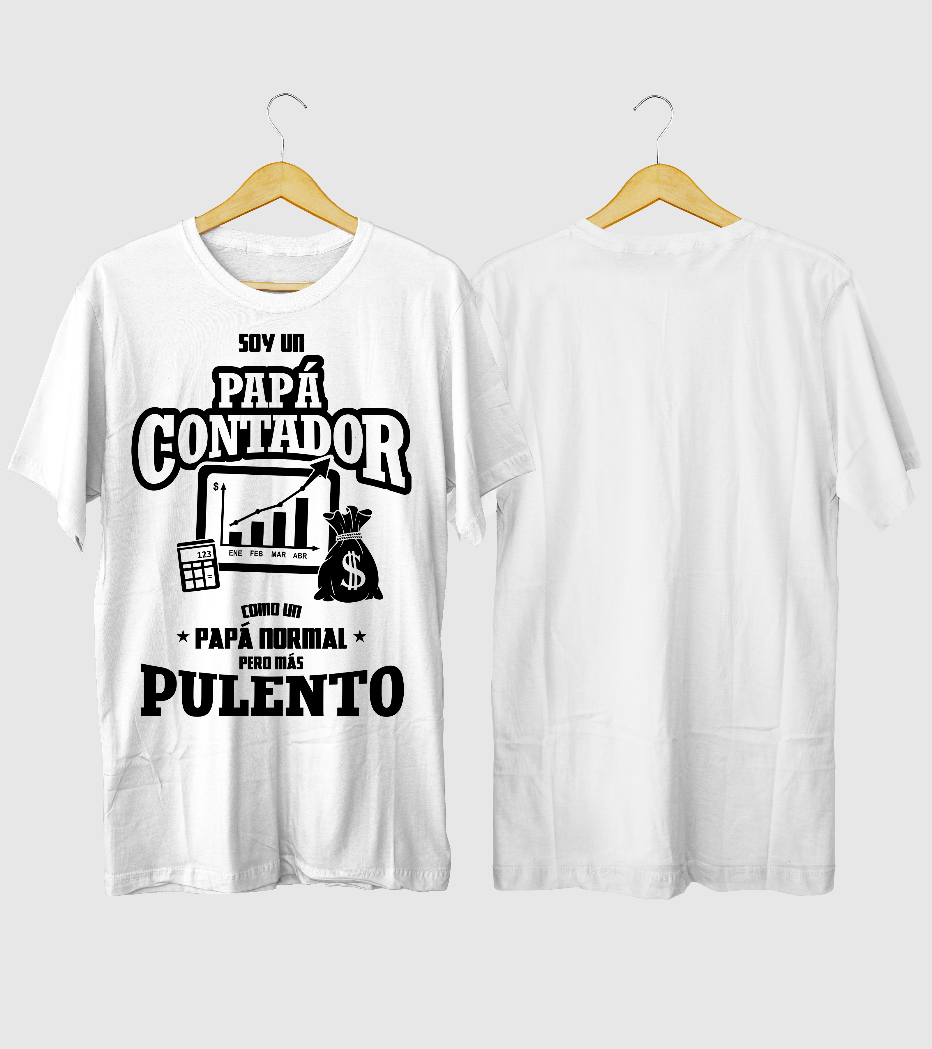 Polera Soy Un Papá Contador - Dia Del Padre