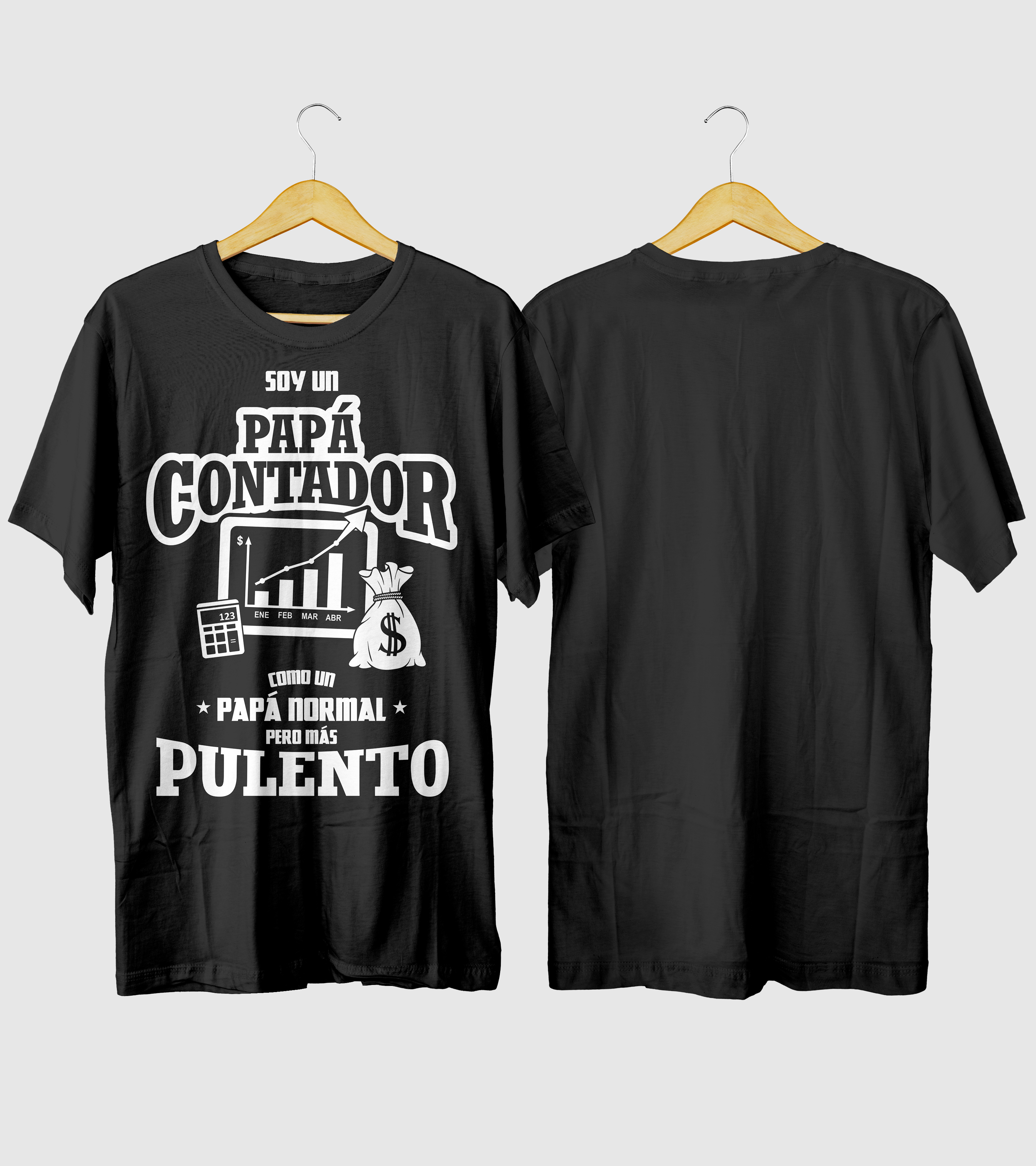 Polera Soy Un Papá Contador - Dia Del Padre