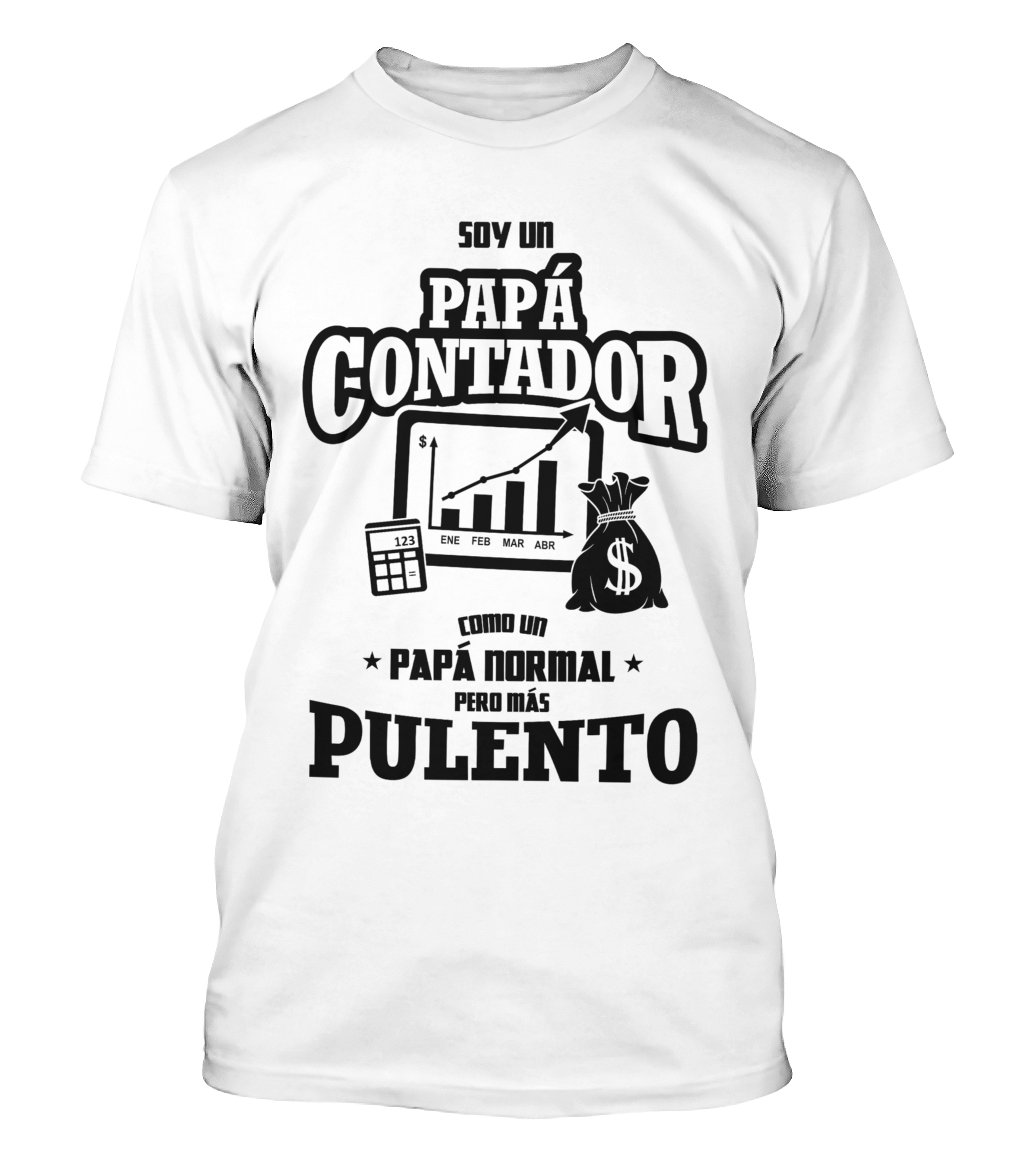 Polera Soy Un Papá Contador - Dia Del Padre