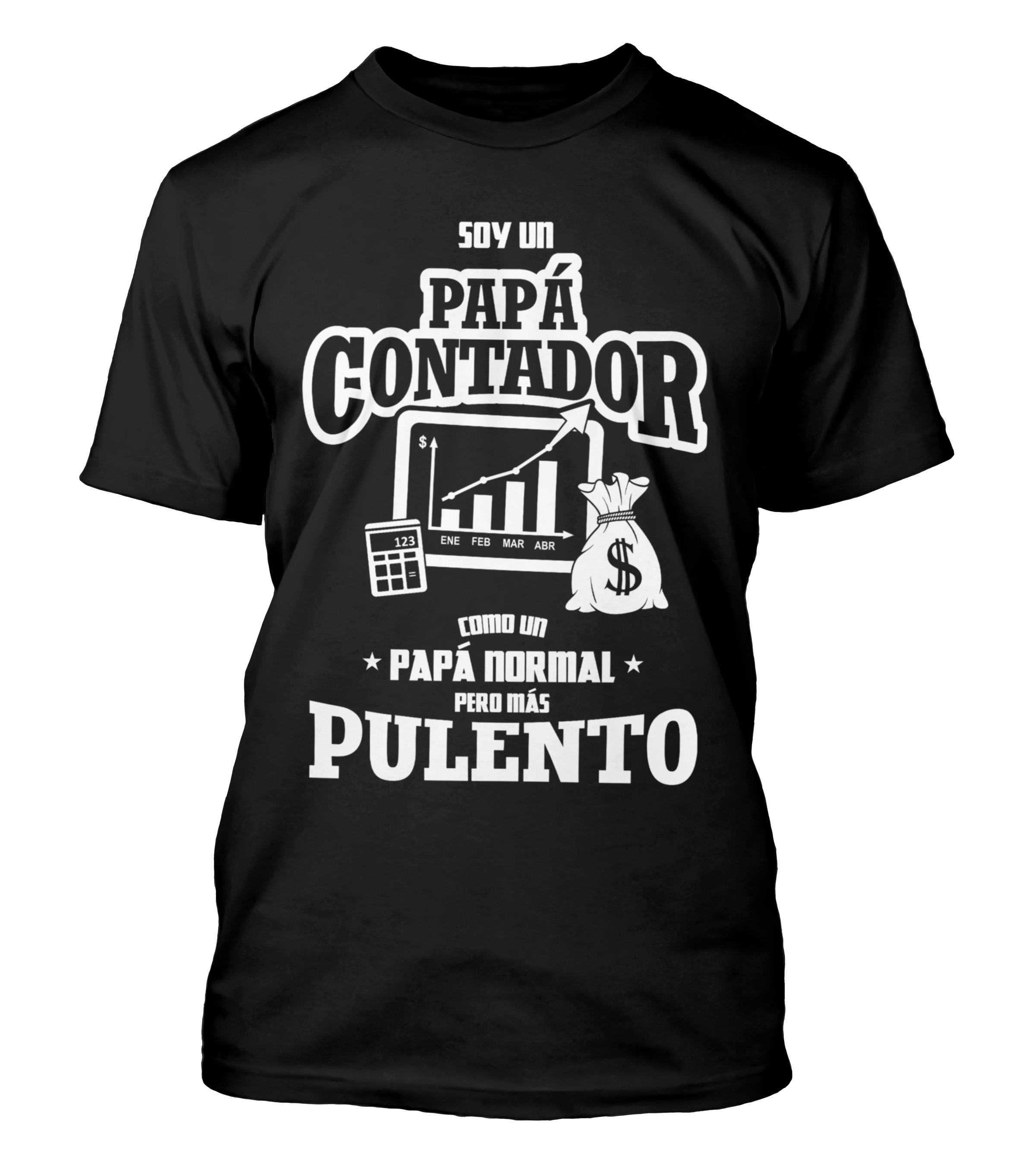 Polera Soy Un Papá Contador - Dia Del Padre