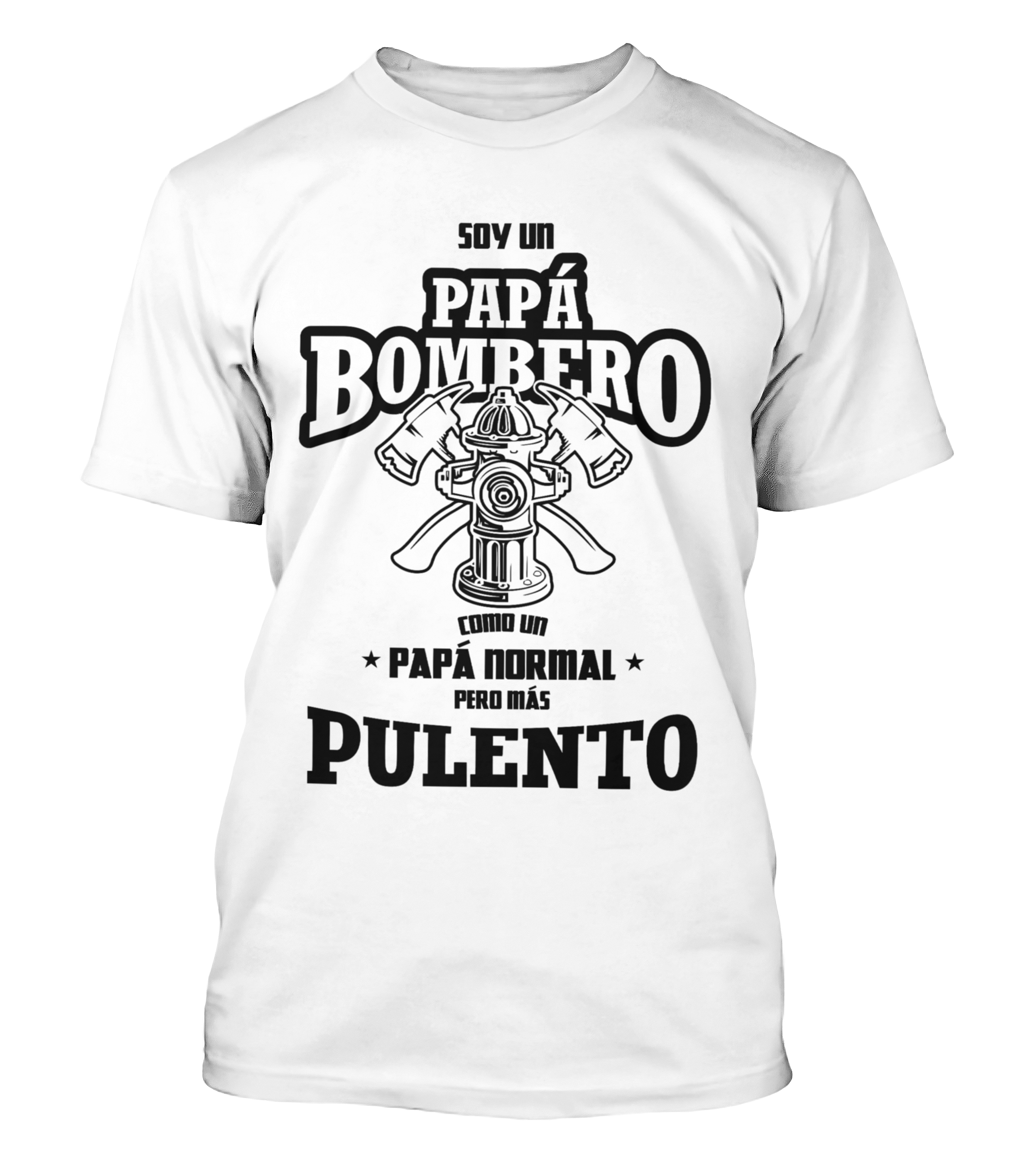 Polera Soy Un Papá Bombero - Dia Del Padre