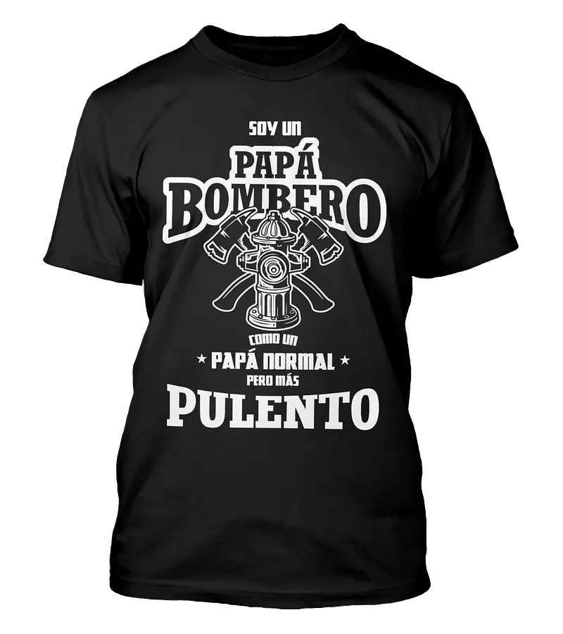 Polera Soy Un Papá Bombero - Dia Del Padre