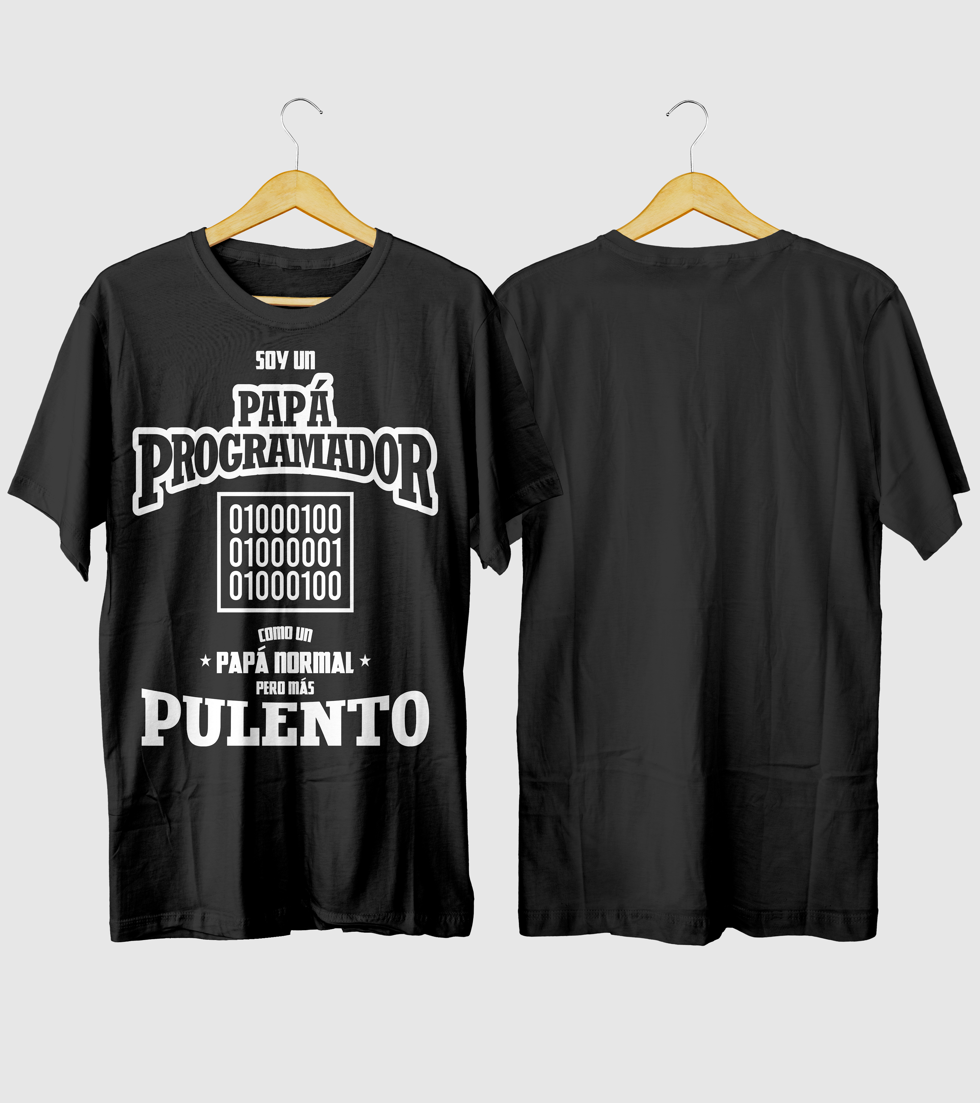Polera Soy Un Papá Programador - Dia Del Padre