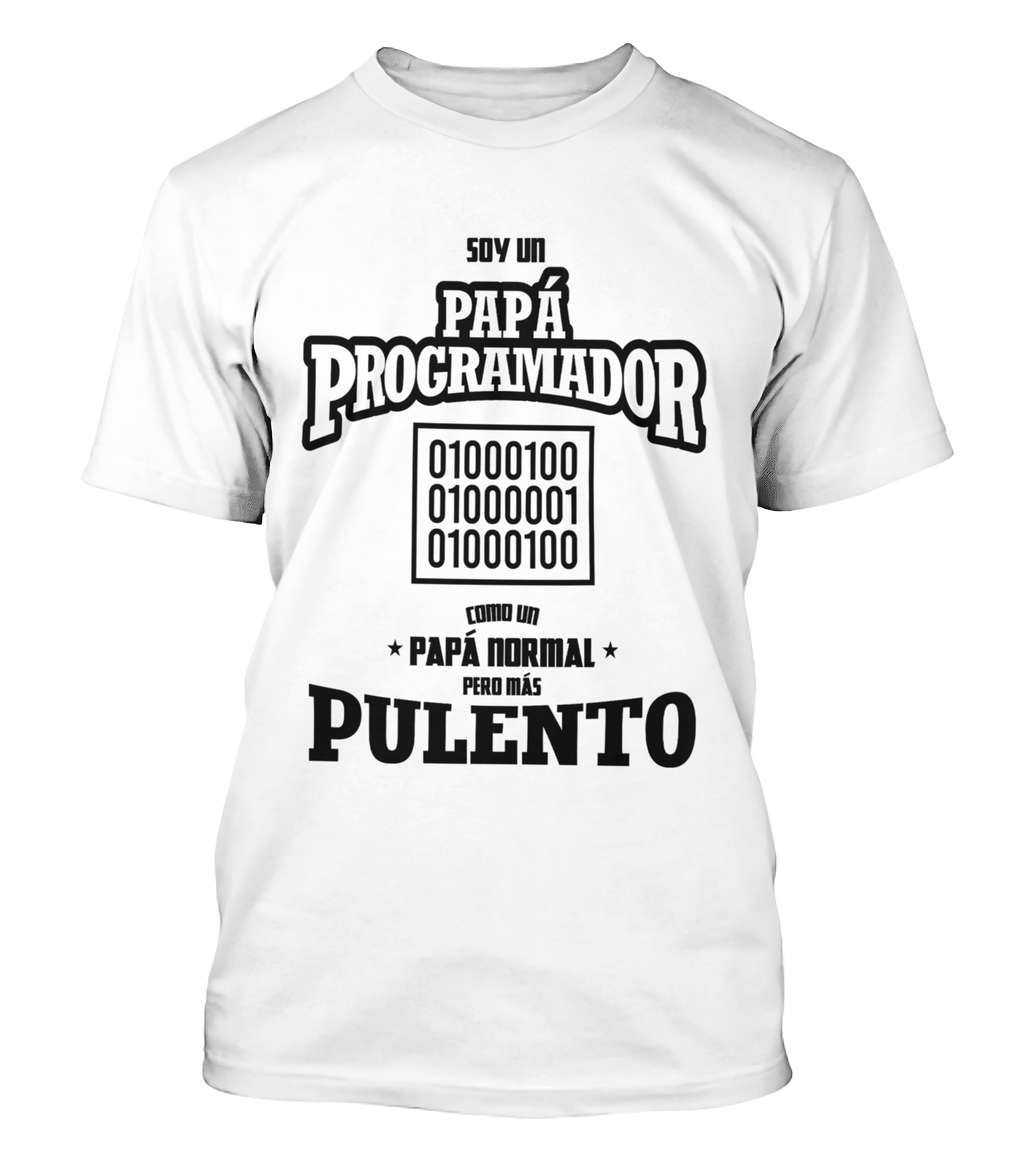 Polera Soy Un Papá Programador - Dia Del Padre