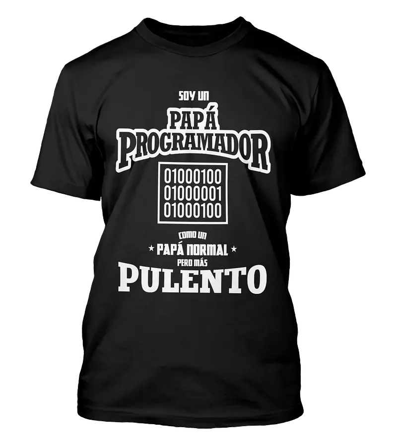 Polera Soy Un Papá Programador - Dia Del Padre