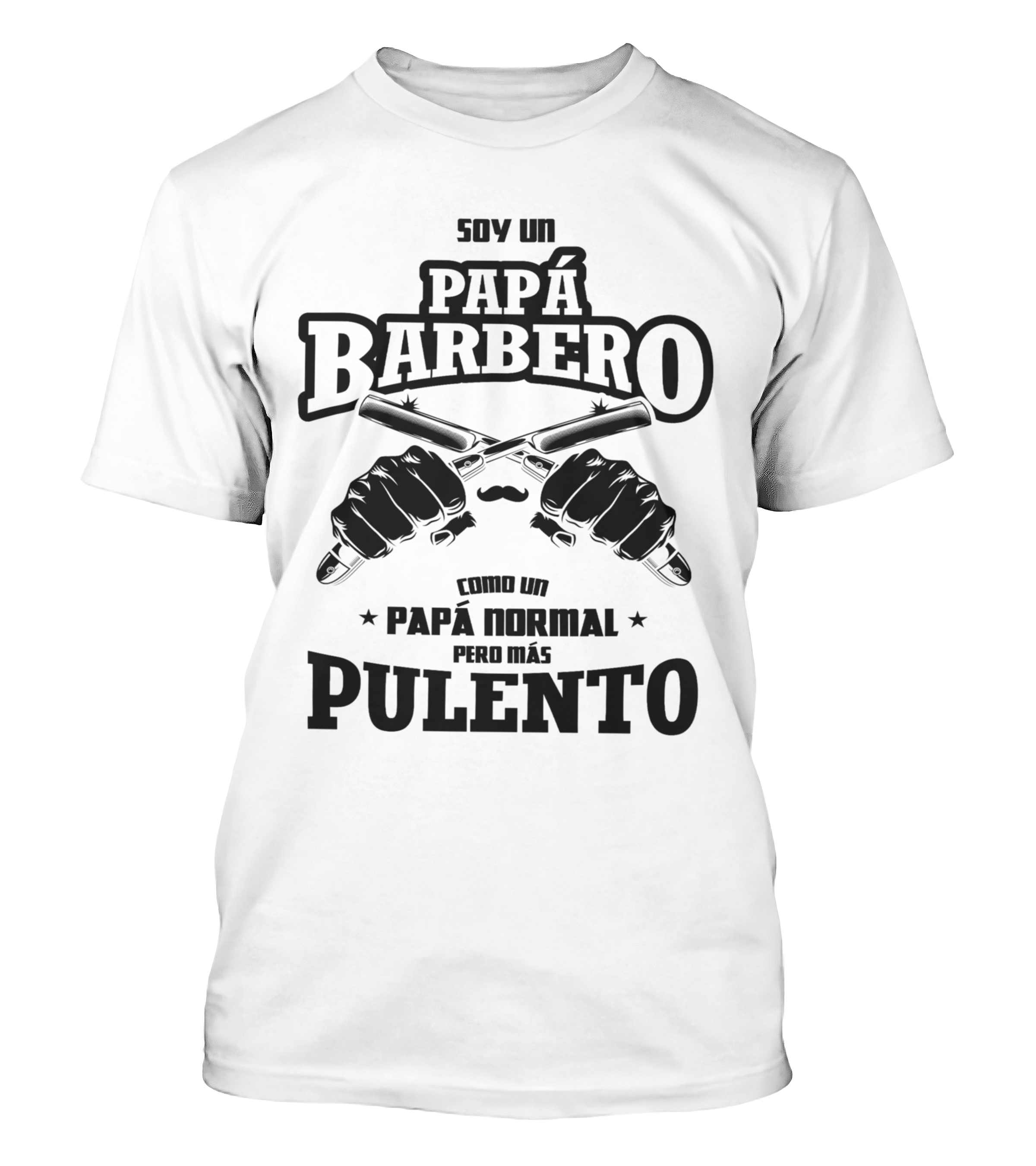 Polera Soy Un Papá Barbero - Dia Del Padre