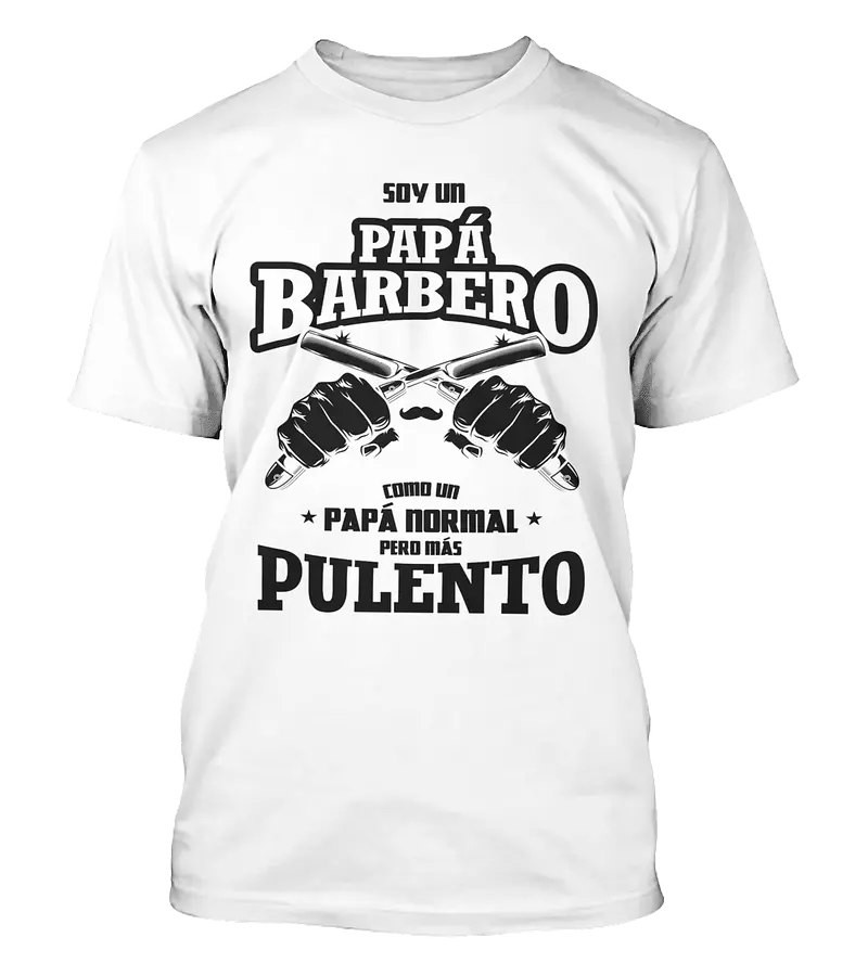 Polera Soy Un Papá Barbero - Dia Del Padre