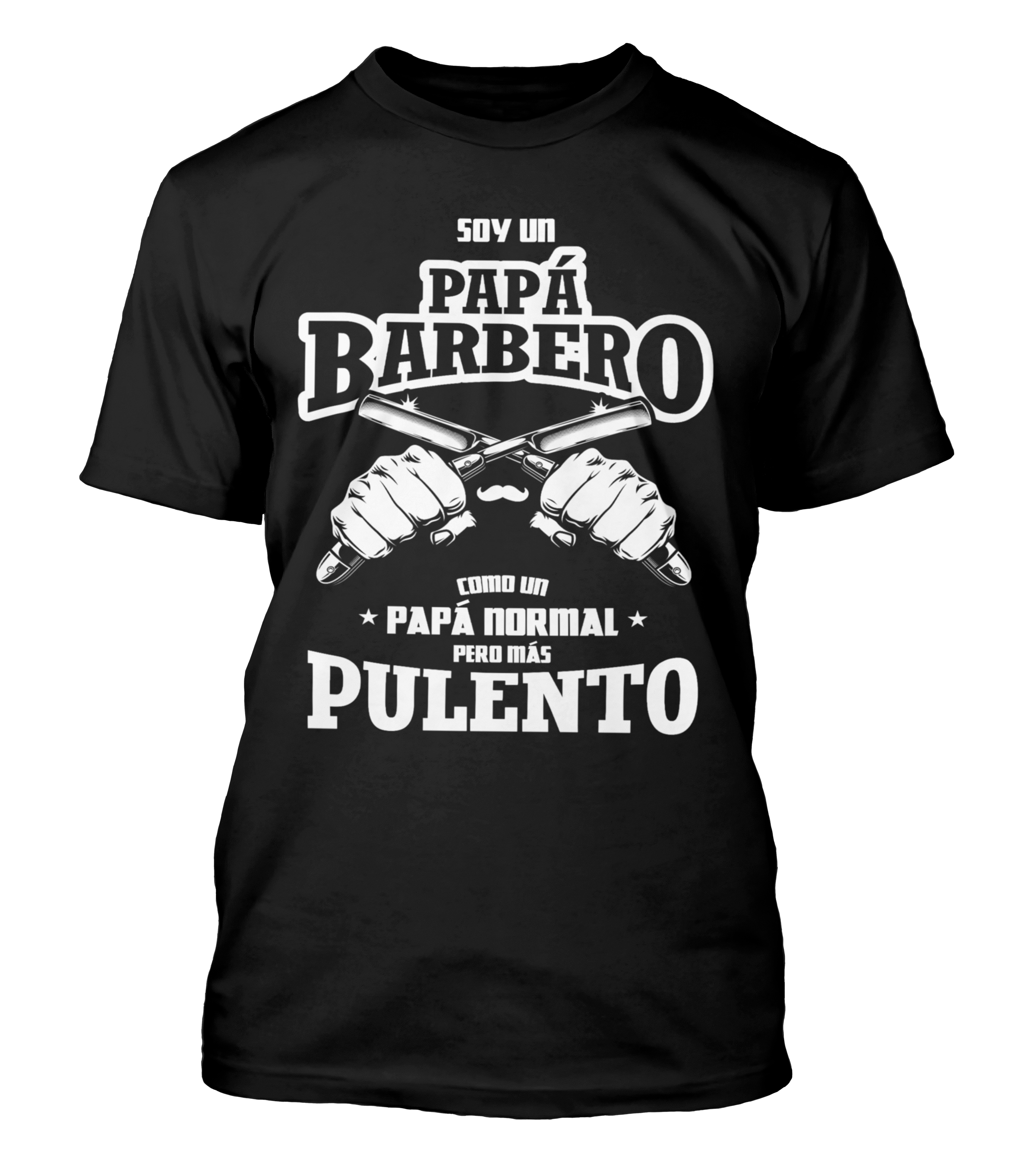 Polera Soy Un Papá Barbero - Dia Del Padre