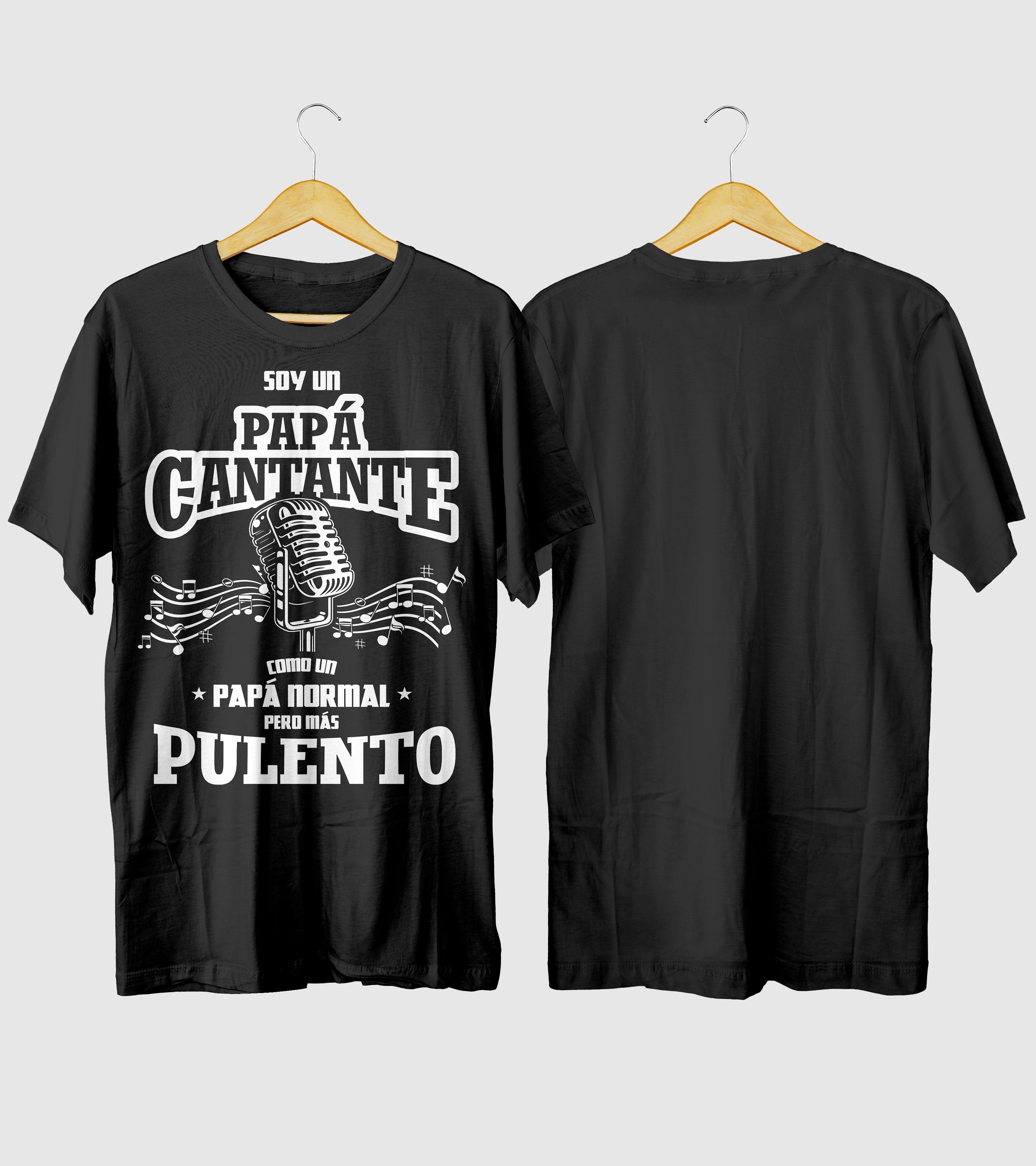 Polera Soy Un Papá Cantante - Dia Del Padre