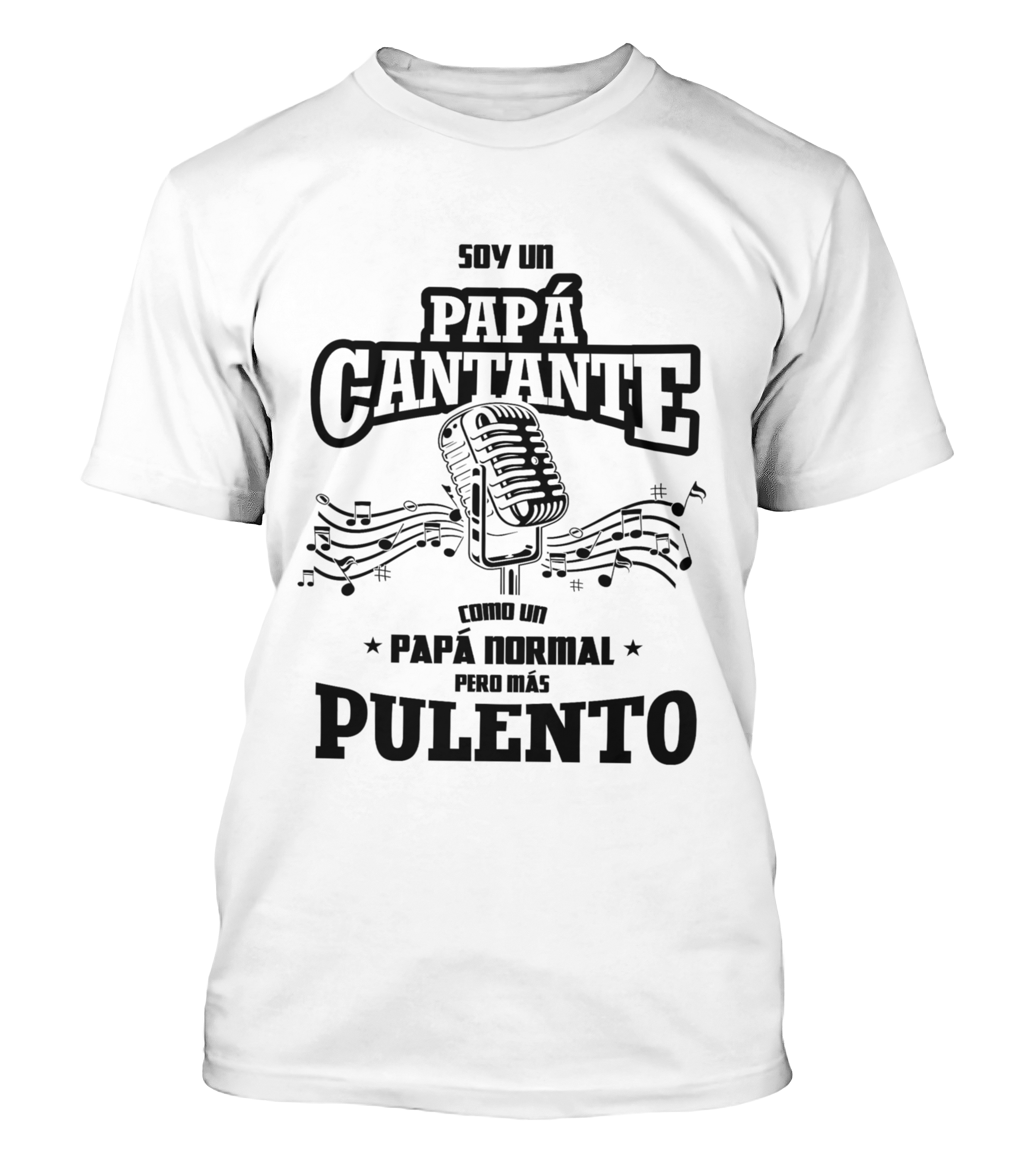 Polera Soy Un Papá Cantante - Dia Del Padre