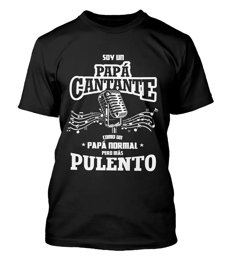 Polera Soy Un Papá Cantante - Dia Del Padre