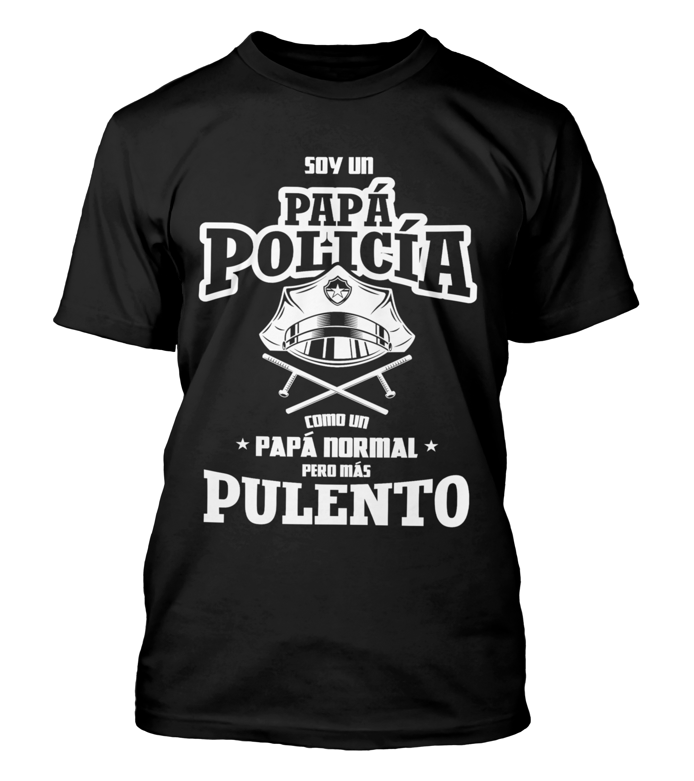 Polera Soy Un Papá Policia - Dia Del Padre