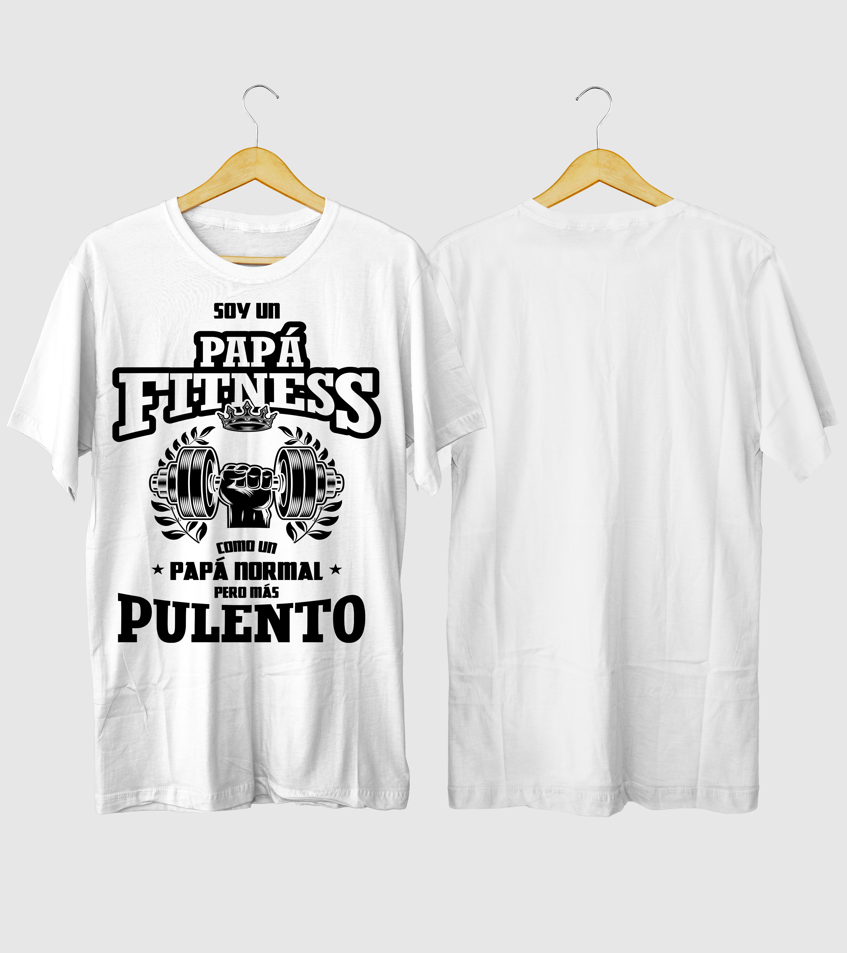 Polera Soy Un Papá Fitness - Dia Del Padre