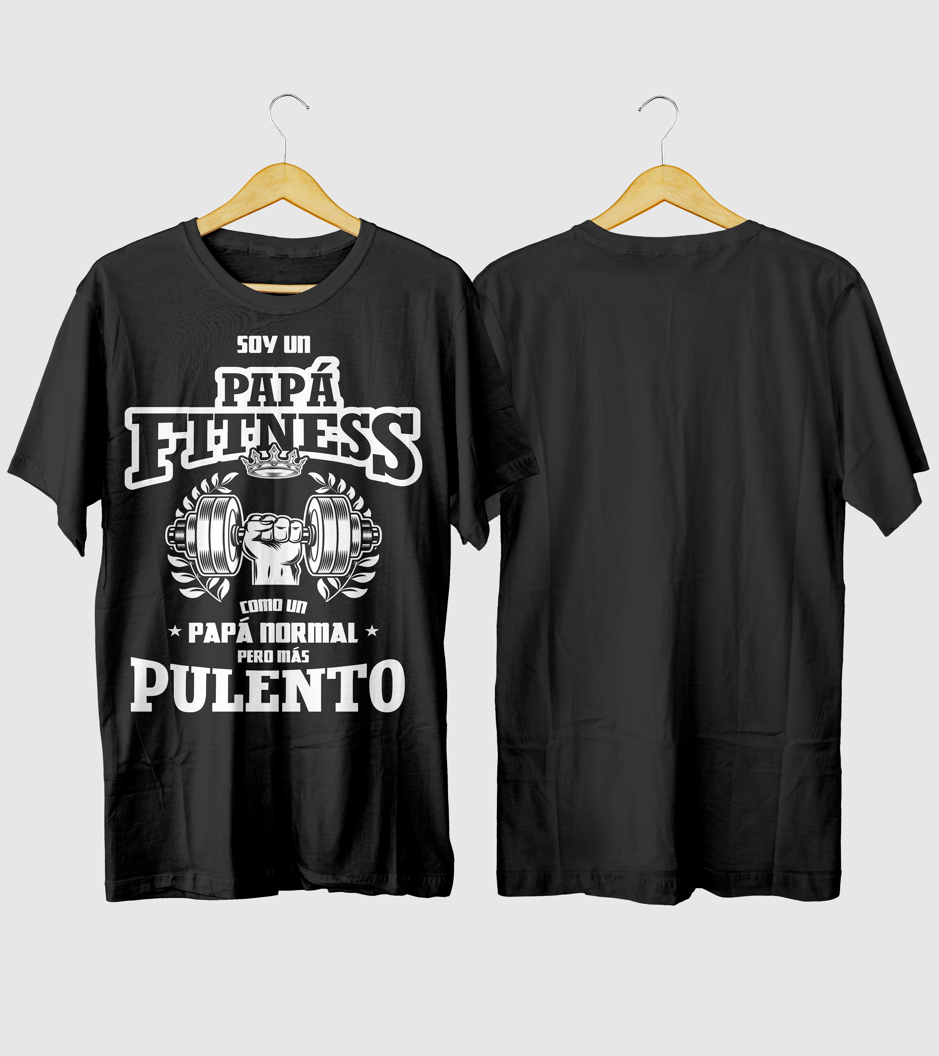 Polera Soy Un Papá Fitness - Dia Del Padre